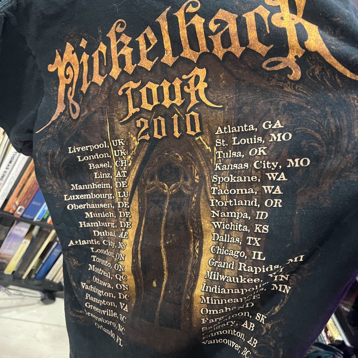 Anvil 2010 nickelback tour tee Size US L / EU 52-54 / 3 - 4 Thumbnail