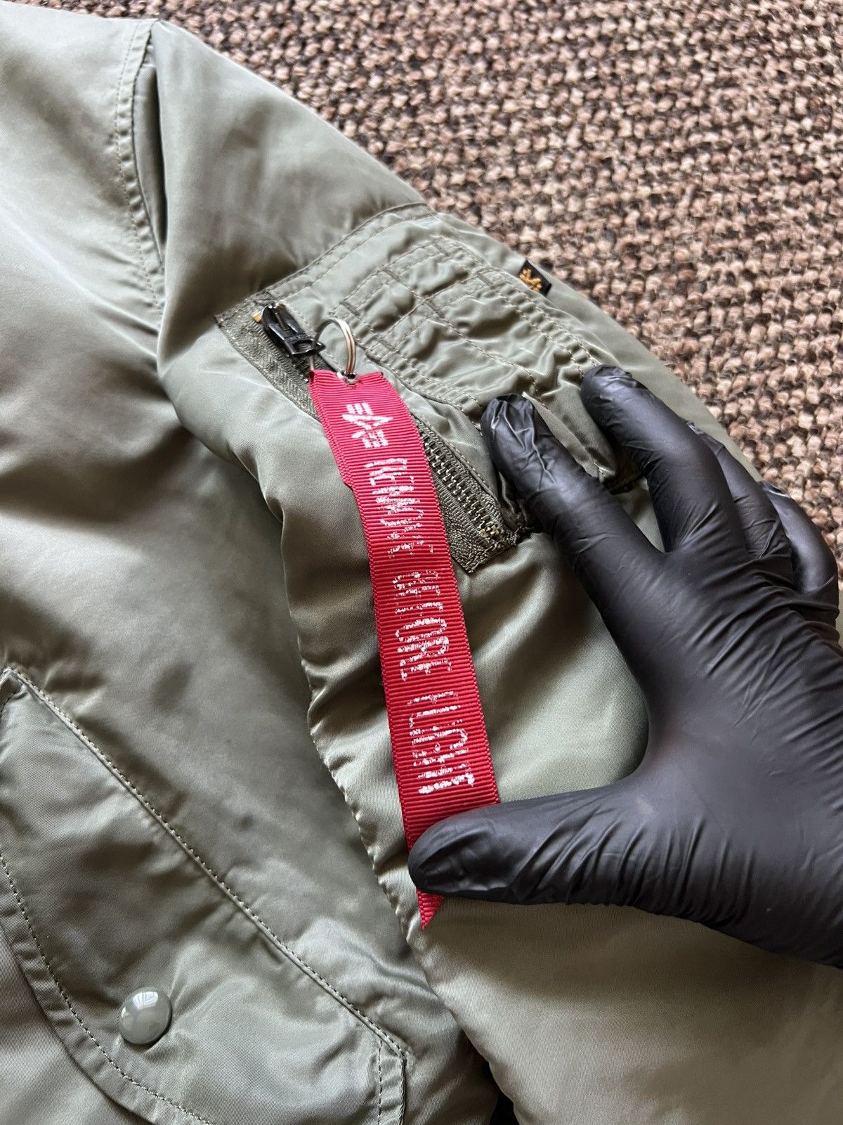 Alpha Industries Vintage Alpha Industries USAF MA-1 Reversible Bomber Jacket Size US M / EU 48-50 / 2 - 6 Thumbnail
