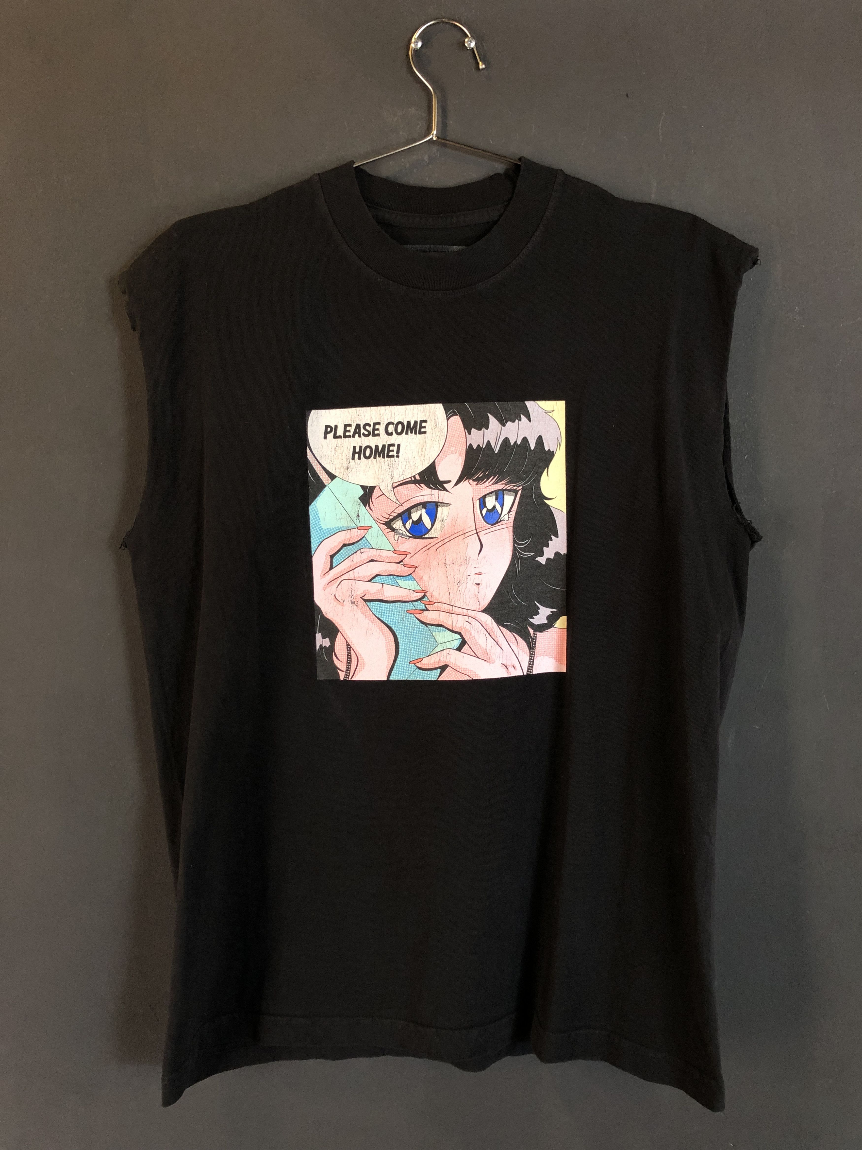 Other Please Come Home Sleeveless Vintage T-Shirt Size US M / EU 48-50 / 2 - 1 Thumbnail