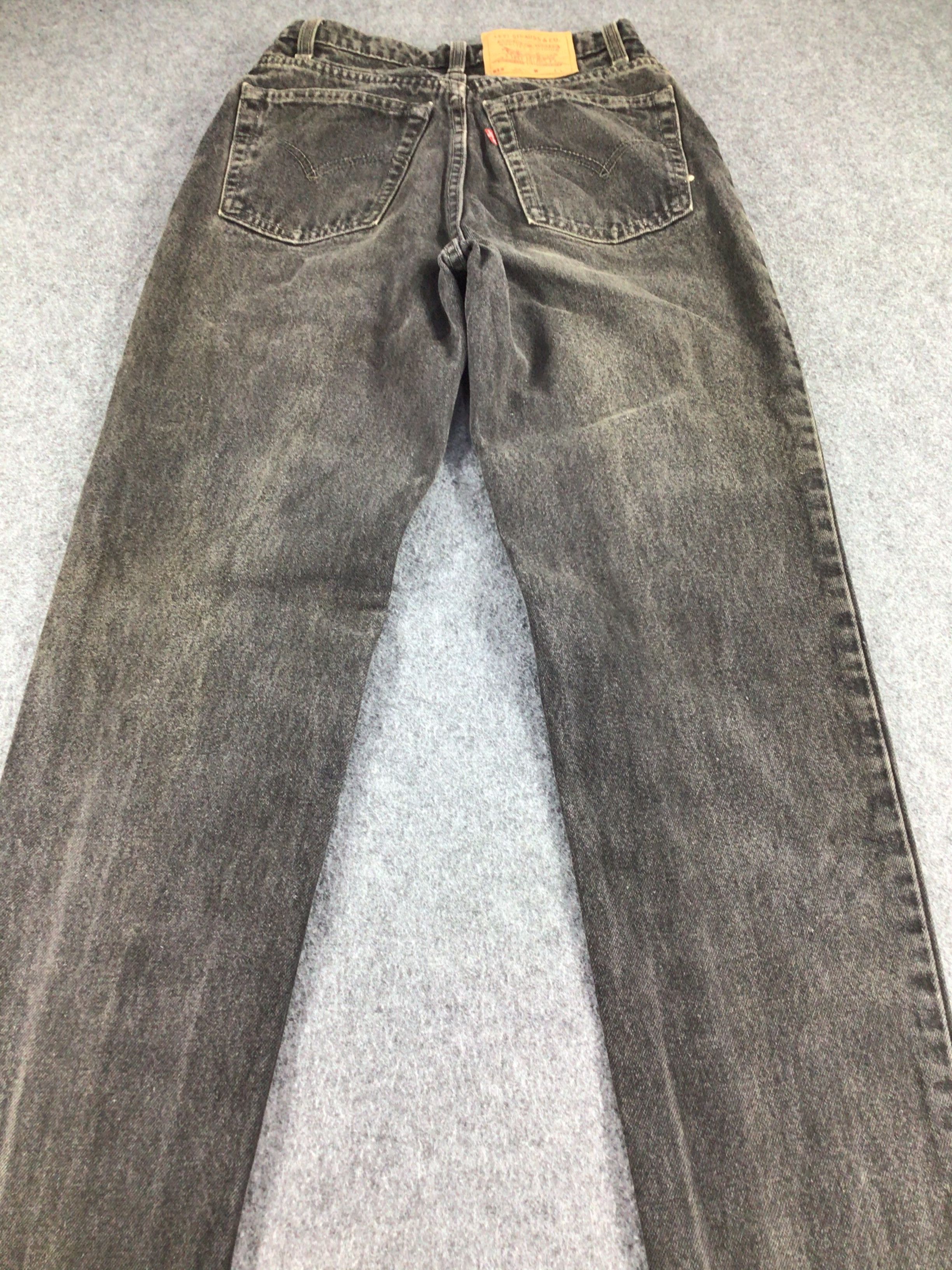 Levi's Vintage Levis 512 Jeans Black Levis Denim -J367 Size US 27 - 4 Thumbnail