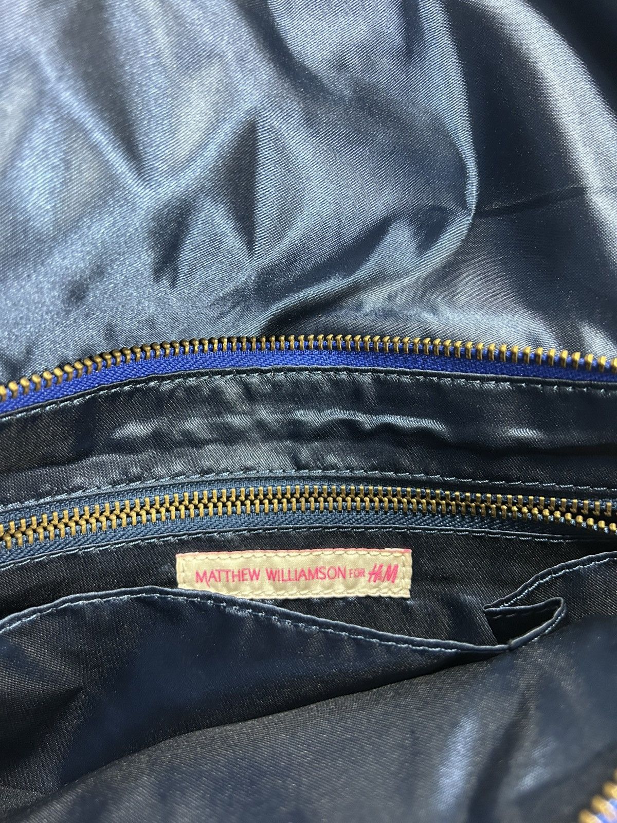 H&M × Matthew Williamson Matthew Williamson HM crossbody Bag Y2K green blue Size ONE SIZE - 6 Thumbnail