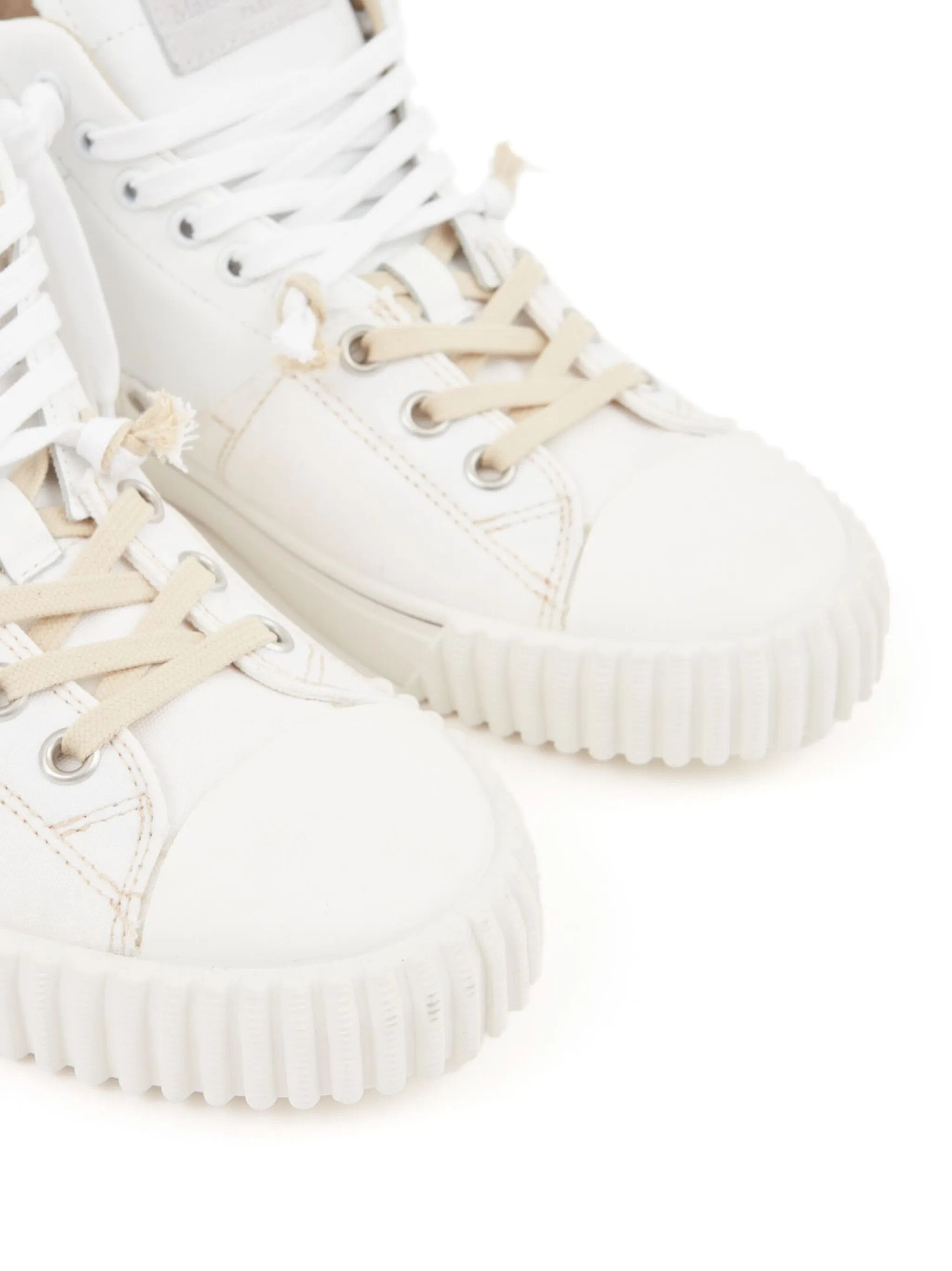 Maison Margiela oc11z0725 Hi-Top Sneakers in White Size US 12 / EU 45 - 4 Thumbnail