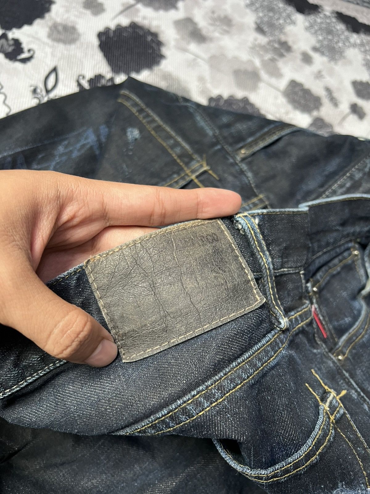 Stussy Stussy Rough & Rugged Signature Denim Jeans Size US 34 / EU 50 - 7 Thumbnail