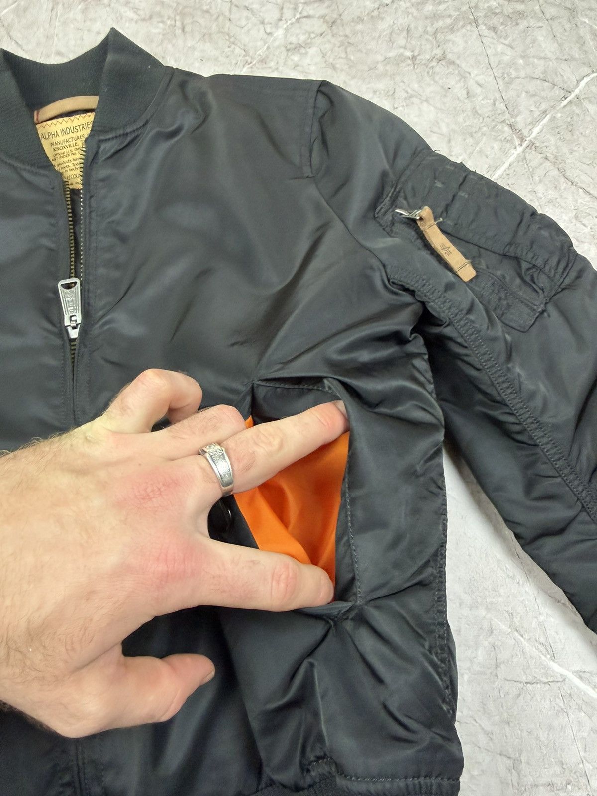 Alpha Industries Alpha Industries MA-1 Slim fit Size US S / EU 44-46 / 1 - 8 Thumbnail