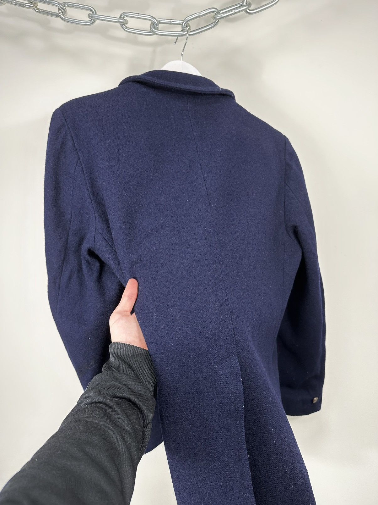 Christian Dior Monsieur Vintage 90s Christian Dior Double Breasted Luxury Wool Coat Size 40R - 16 Thumbnail