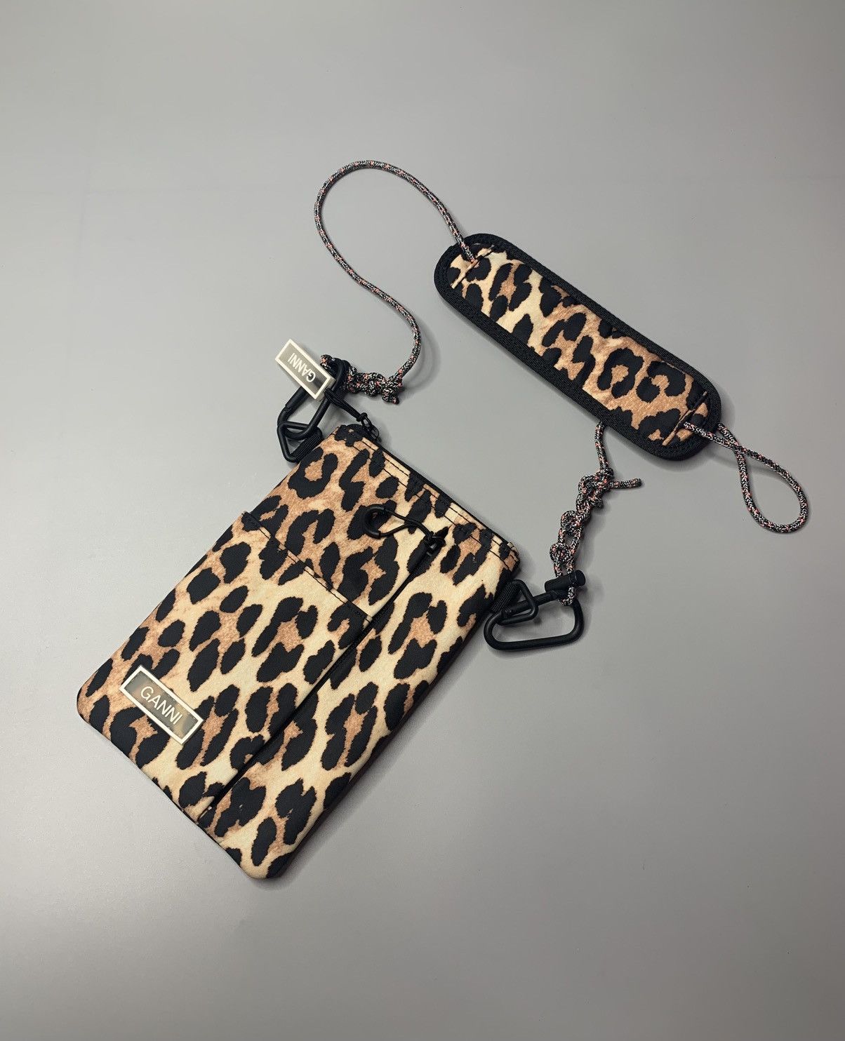 Ganni Ganni Leopard Print Crossbody Bag Size ONE SIZE - 3 Thumbnail
