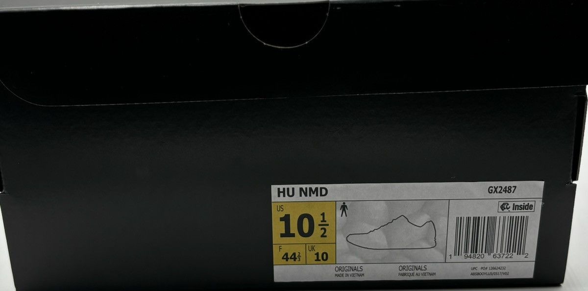Human Made Adidas NMD Hu Pharrell Human Race Triple Black Pack Size US 10.5 / EU 43-44 - 7 Thumbnail