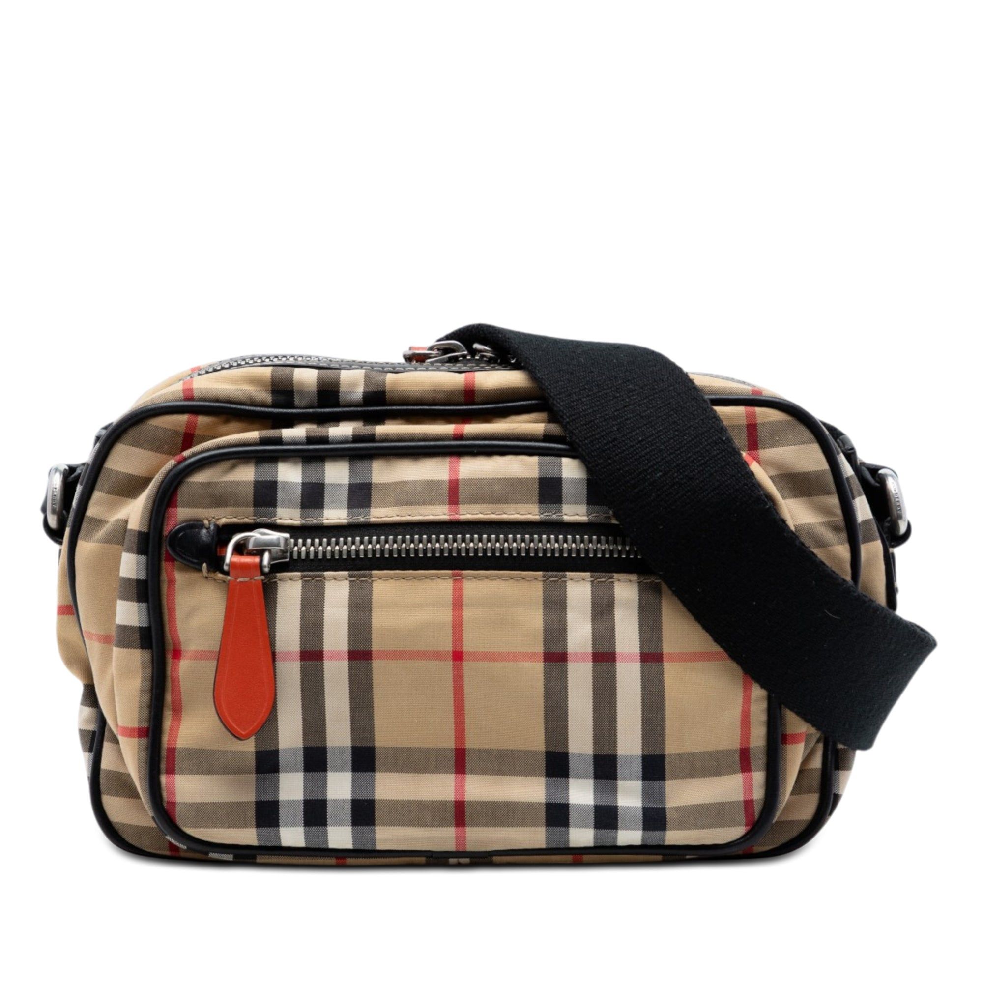 Burberry House Check Canvas Paddy Crossbody Size ONE SIZE - 1 Thumbnail