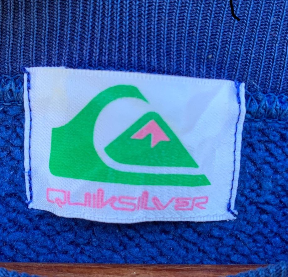 Quiksilver Rare! Vintage 90s Quiksilver Crewneck Big Logo Size US M / EU 48-50 / 2 - 7 Thumbnail