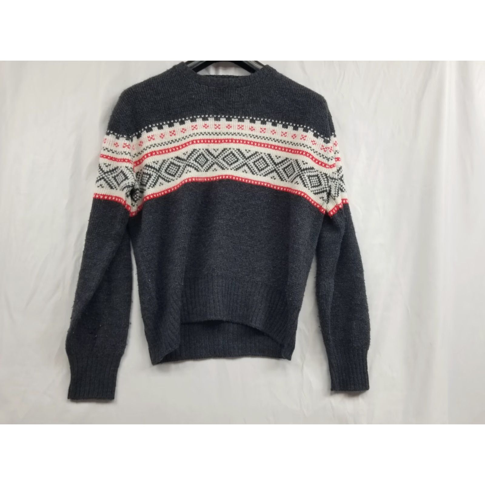 Vintage VINTAGE Kandahar Mens Cardigan Sweater M Gray Acrylic 80s Knit Long Sleeve Regular Fit Size US M / EU 48-50 / 2 - 2 Thumbnail