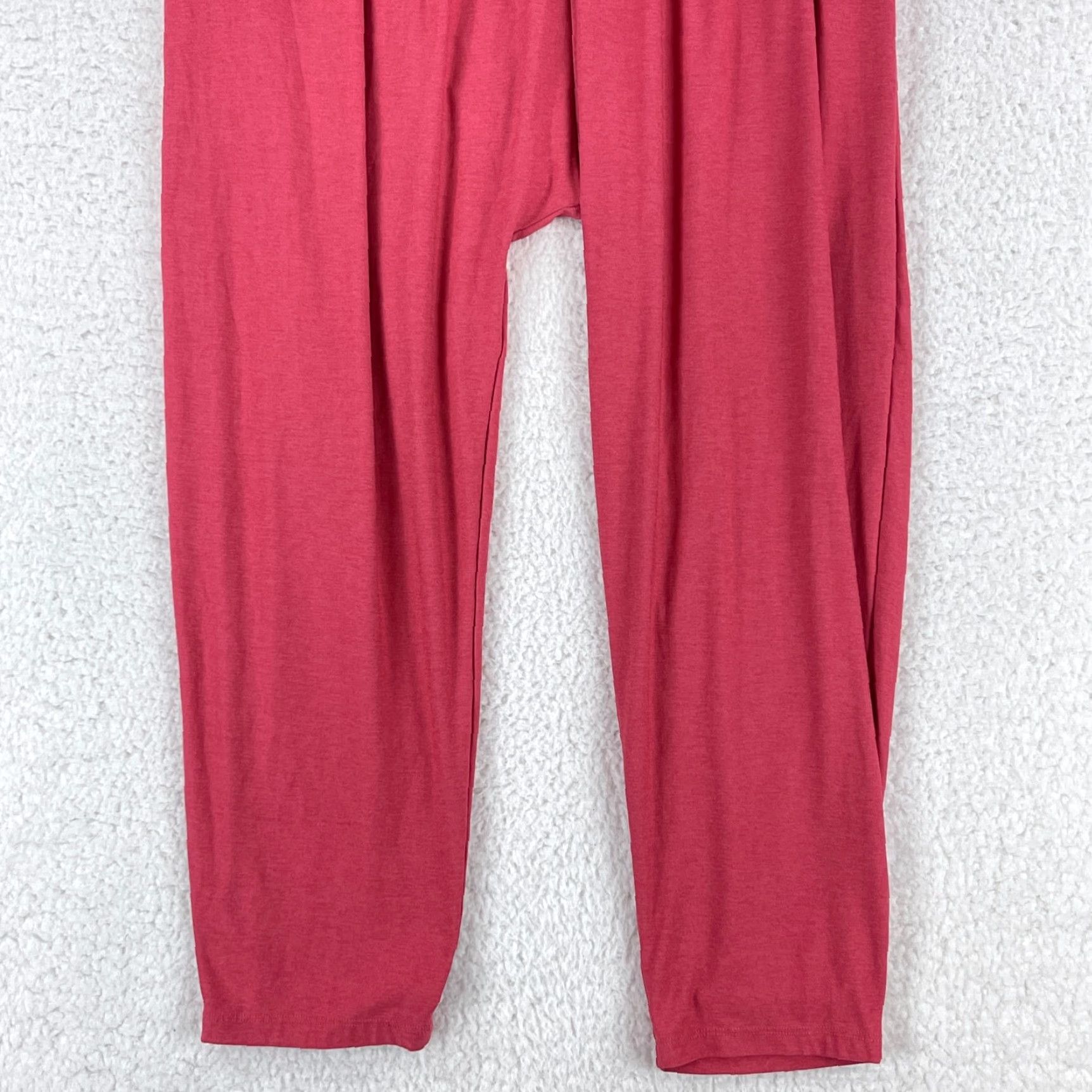Beyond Yoga Beyond Yoga Pink Harem Cropped Length Pants Womens Pull On Stretch Size XL Size 40" / US 18 - 3 Thumbnail