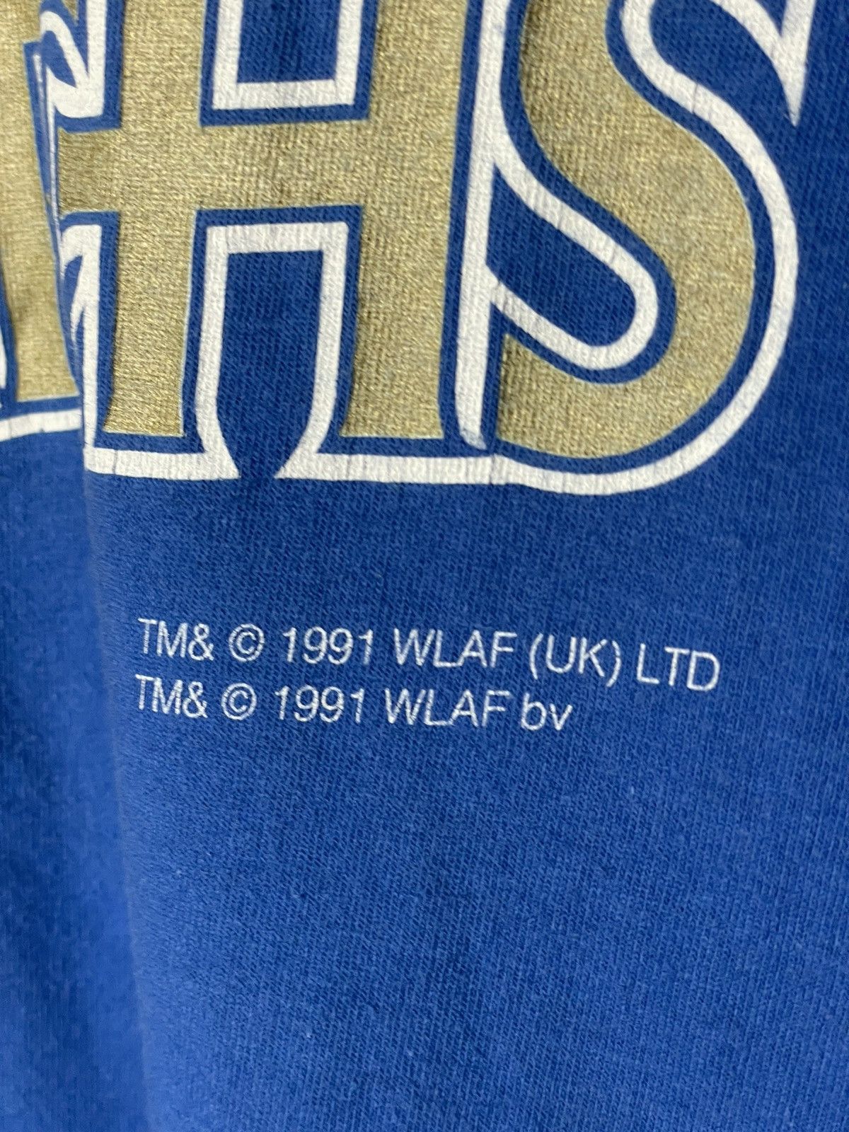 Vintage Vintage 90s London Monarchs Tshirt 1999 NFL Crewneck Size US XL / EU 56 / 4 - 10 Thumbnail