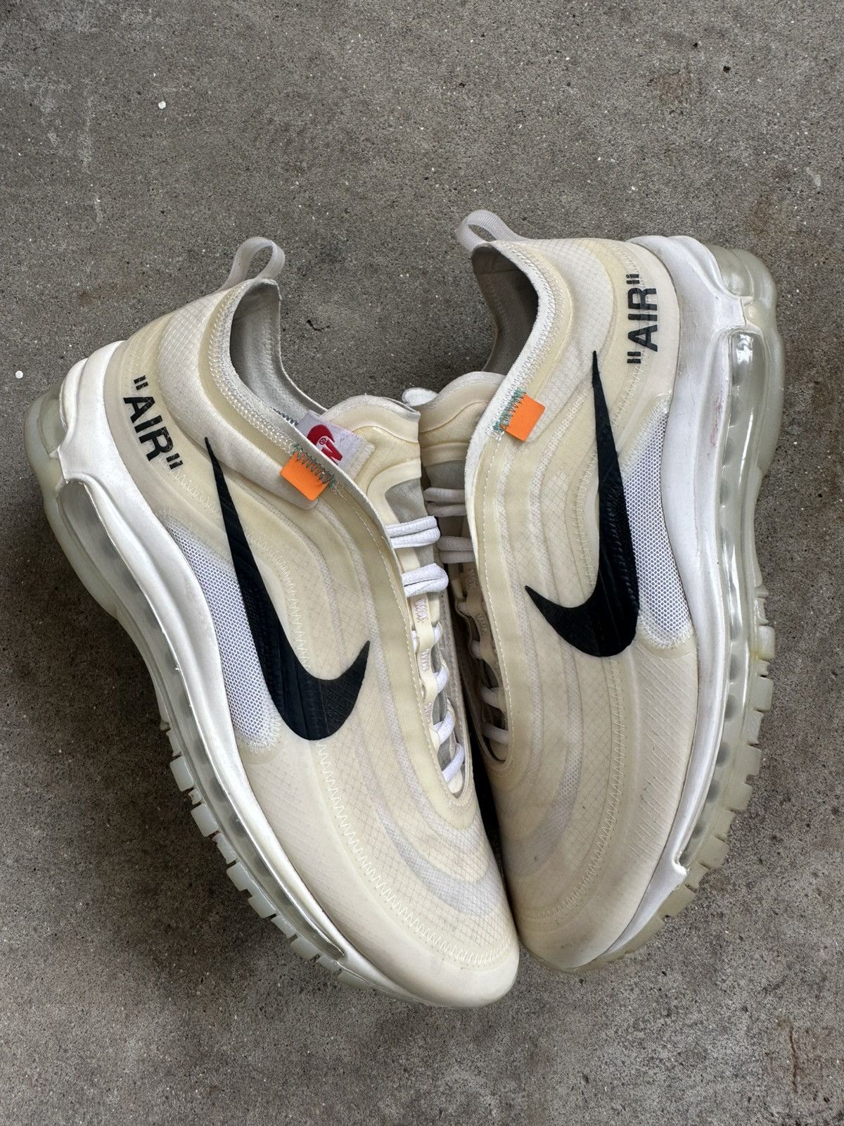 Nike × Off-White Off-White x Nike Air Max 97 OG The Ten size 9.5 Size US 9.5 / EU 42-43 - 1 Thumbnail