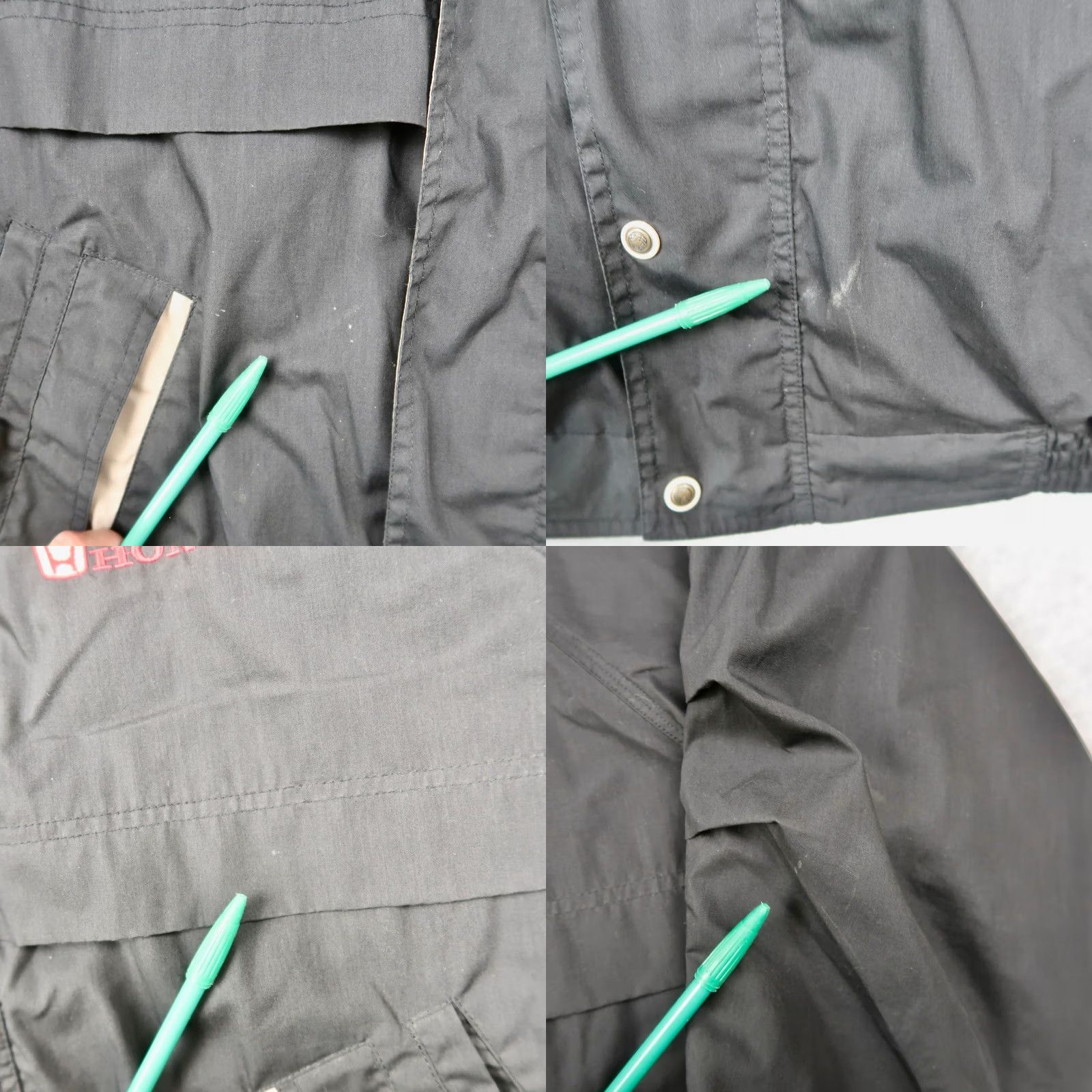 Honda VINTAGE Honda Jacket Mens L Black Windbreaker L Size US L / EU 52-54 / 3 - 8 Thumbnail