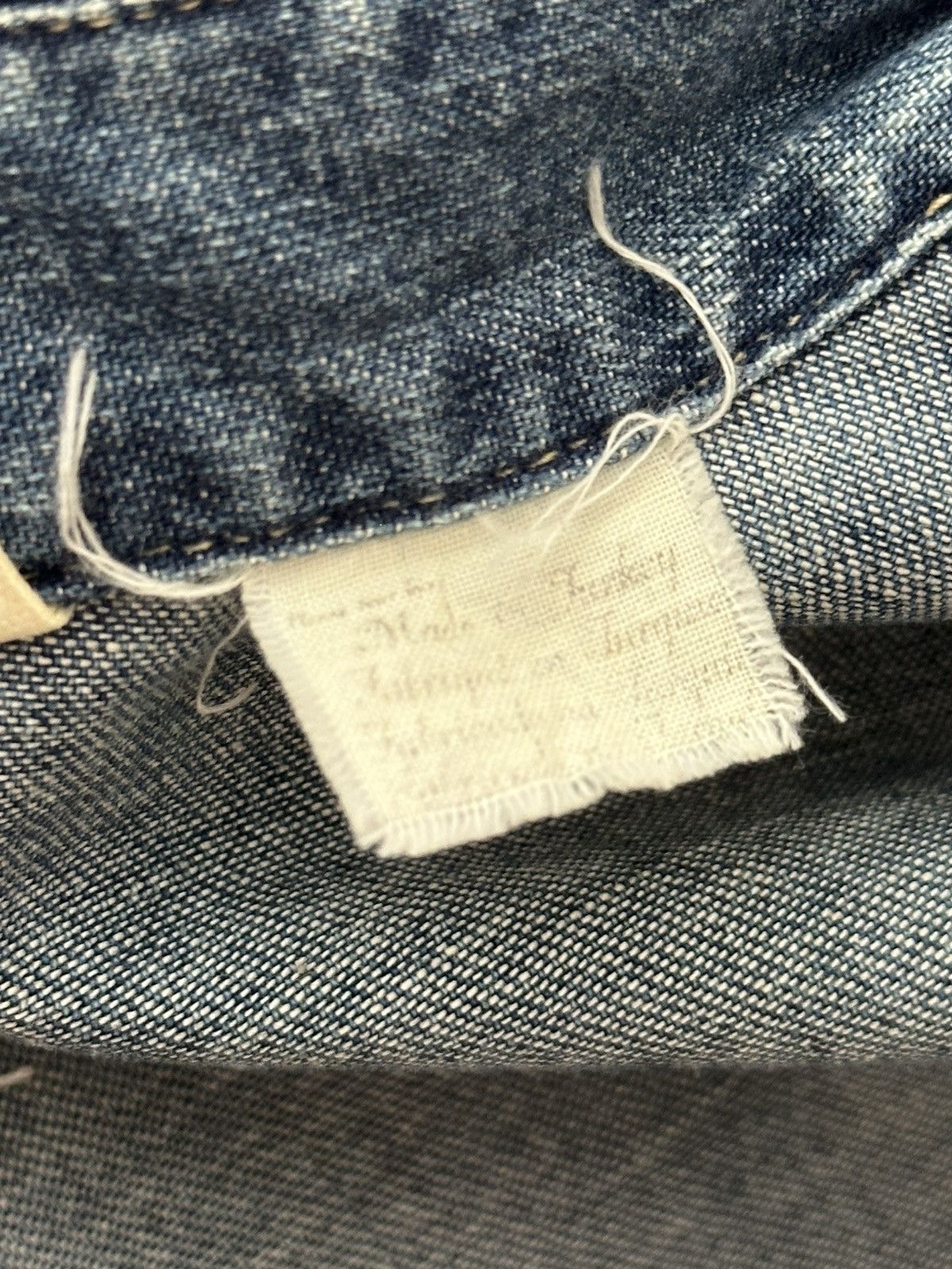 Levi's Vintage Clothing Levis LVC Shorthorn Western Denim Shirt Size US S / EU 44-46 / 1 - 13 Thumbnail