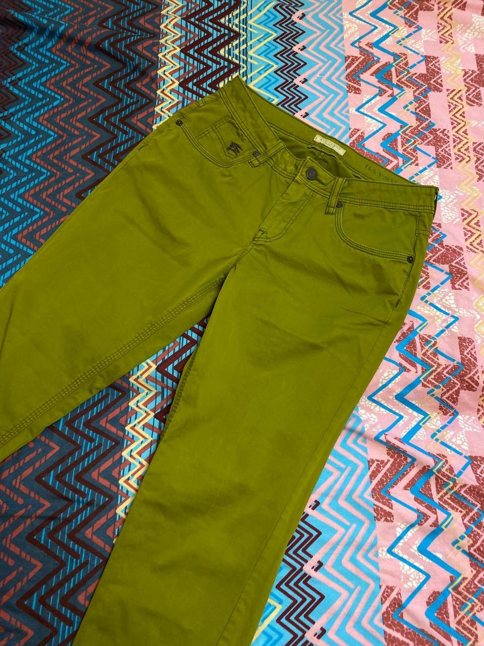 Burberry × Vintage Burberry Troxer Slim Skinny Denim Jeans Stretch Size 27" / US 4 / IT 40 - 15 Thumbnail