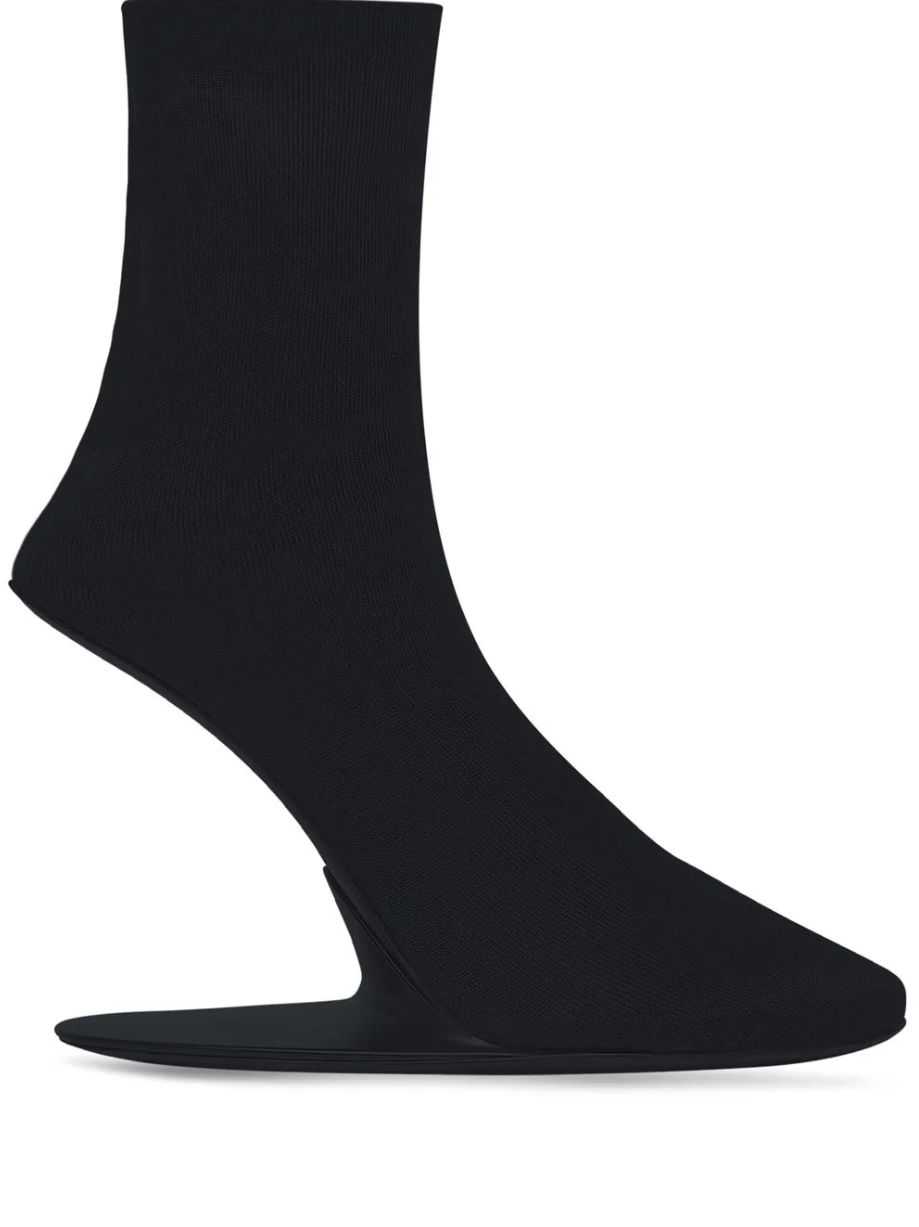 Balenciaga Balenciaga Stage Architectural-Heel Sock Booties Size US 9 / IT 39 - 2 Thumbnail