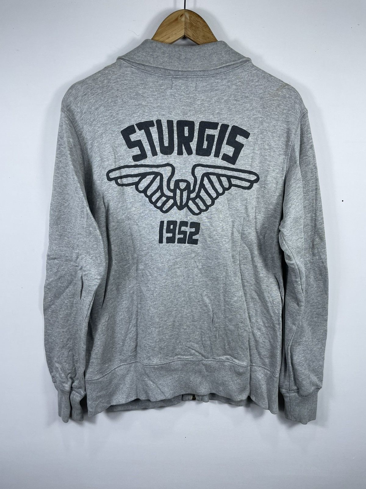 Hysteric Glamour Front Skull Logo Sweatshirt Zip Punk Style Size US M / EU 48-50 / 2 - 2 Thumbnail
