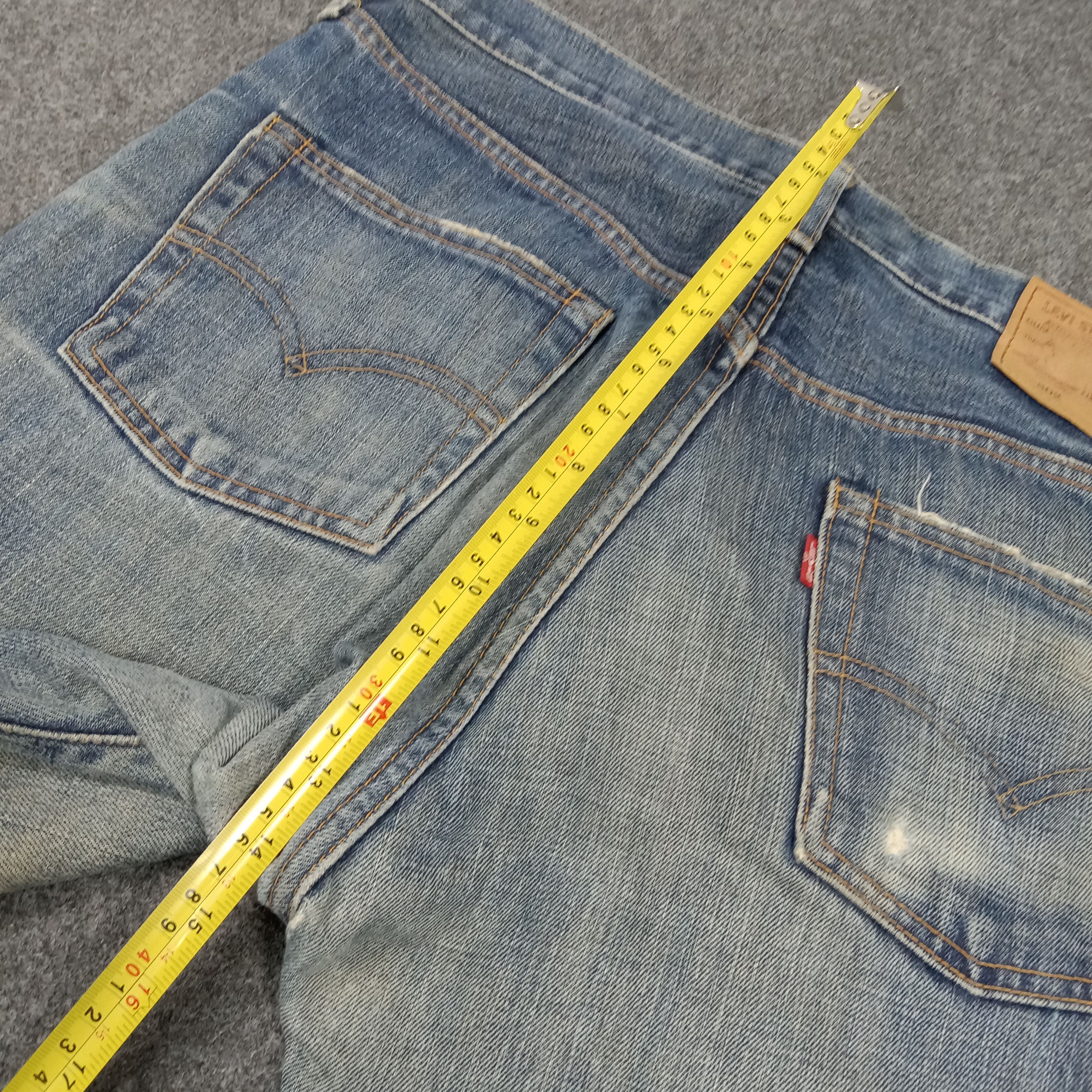 Levi's Levi's 502 Big E Selvedge Distressed 90's Denim Jeans E1A33 Size US 34 / EU 50 - 10 Thumbnail