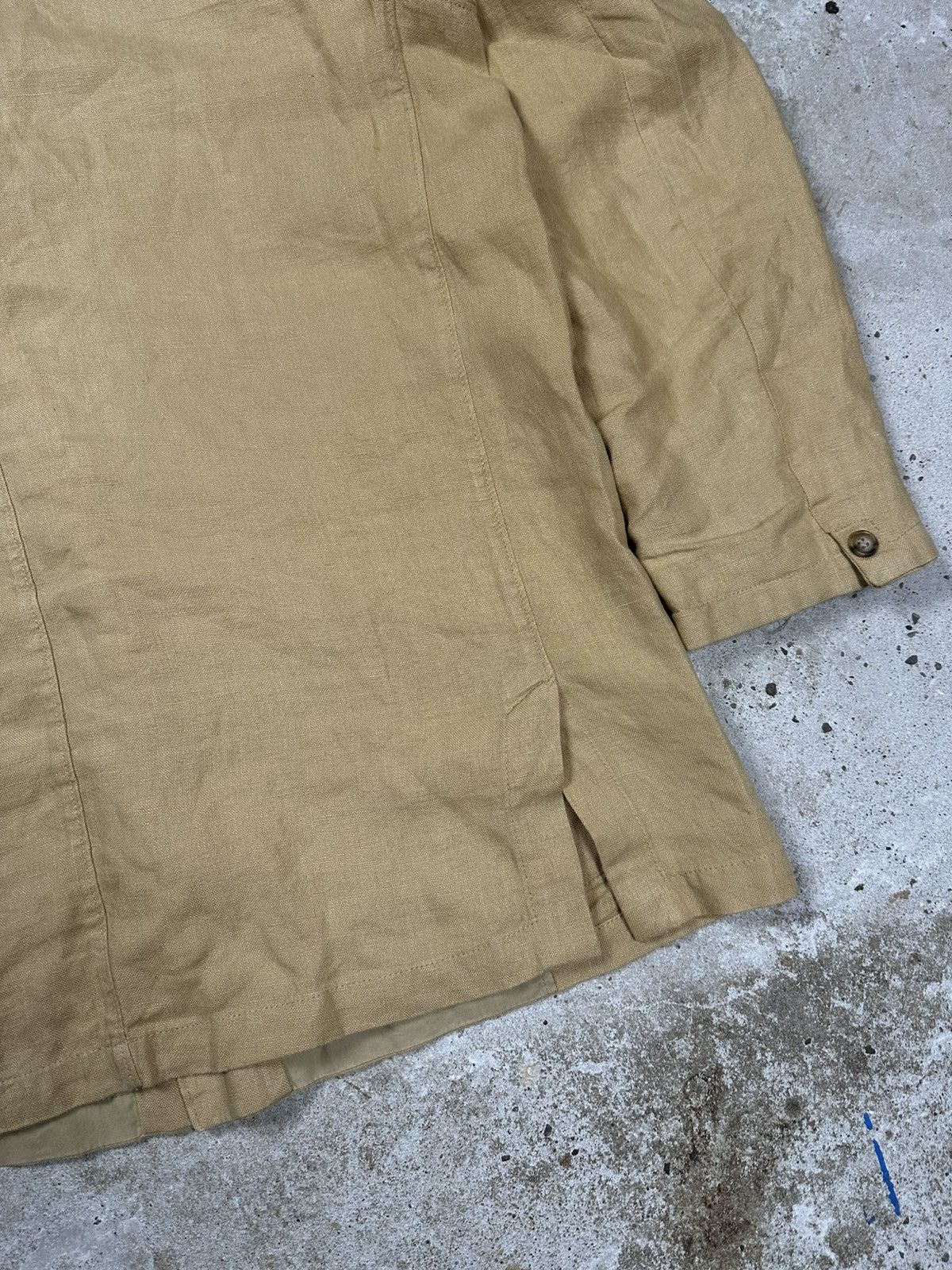 Gant Vintage 90s Gant USA Linen French Chore Coat Jacket Size US XL / EU 56 / 4 - 13 Thumbnail