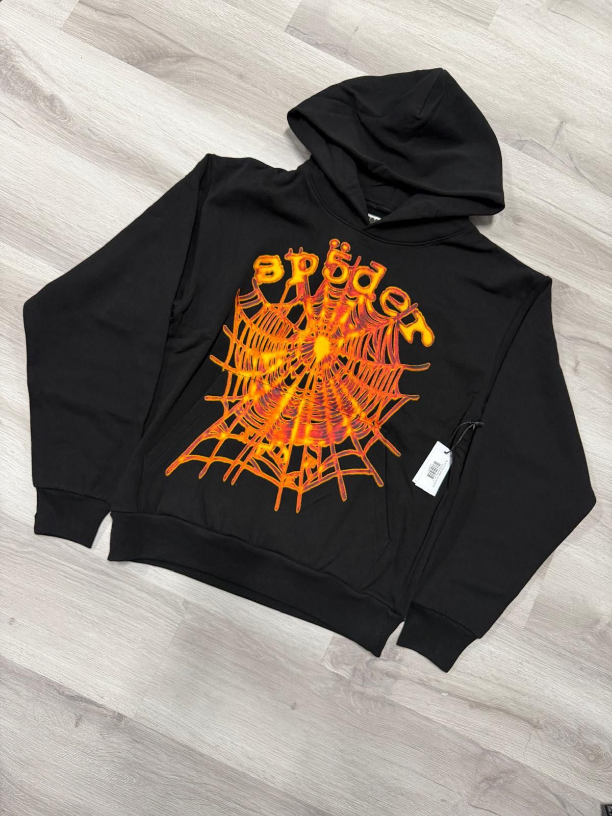 Sp5der SP5DER Black OG Web Hoodie Size US XXL / EU 58 / 5 - 1 Thumbnail