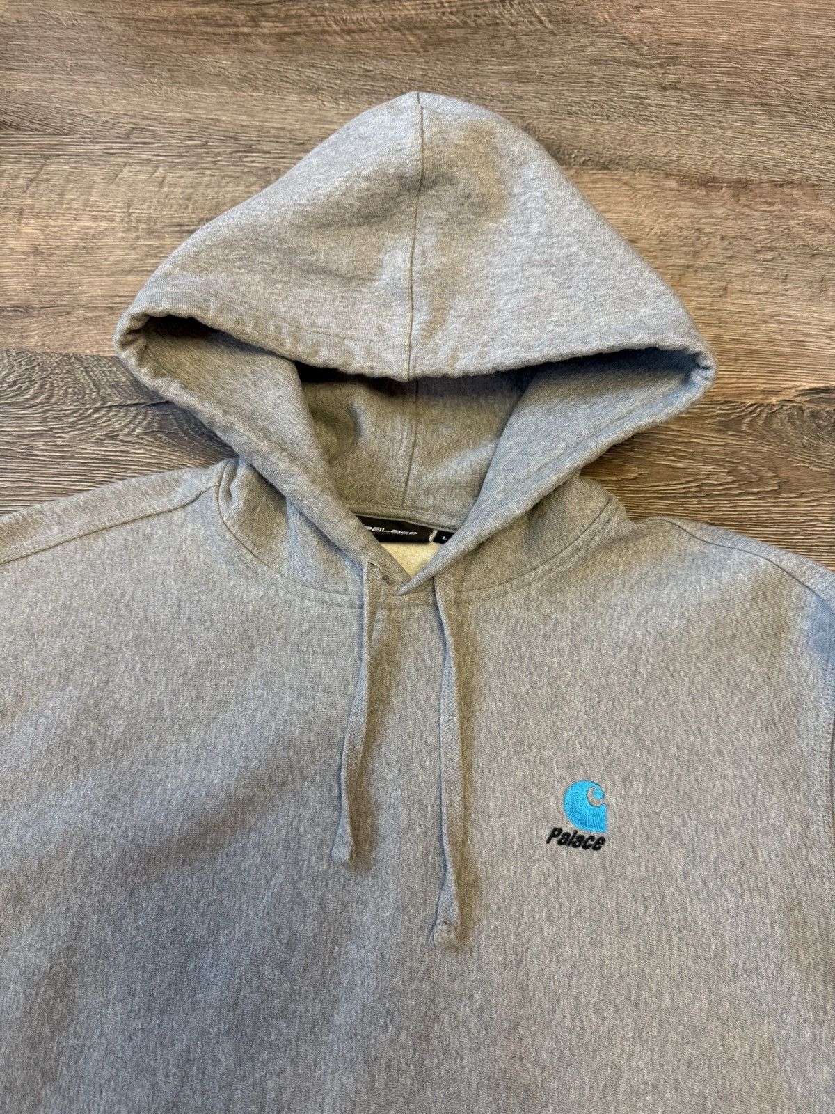Carhartt × Palace Palace x Carhartt WIP Hoodie Grey Size US L / EU 52-54 / 3 - 3 Thumbnail