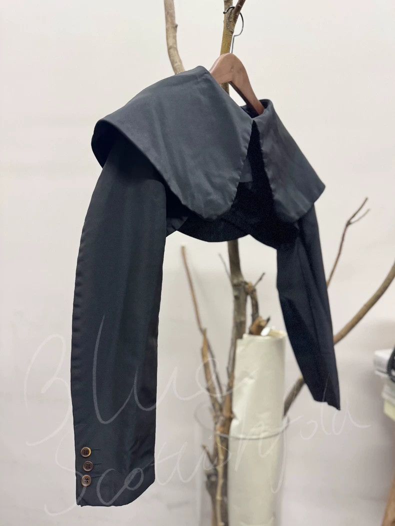 Comme des Garcons Comme des Garcons Ultra-short coat with large lapels Size S / US 4 / IT 40 - 7 Thumbnail