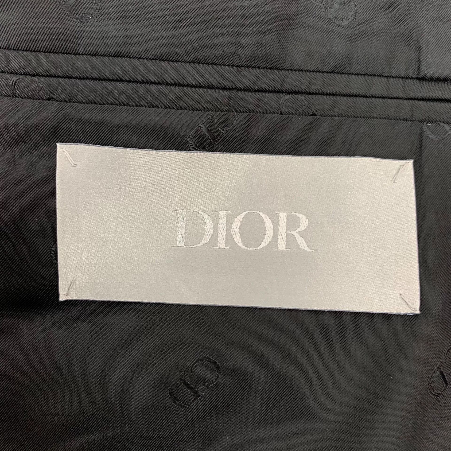 Dior dior gray double-breasted wool coat Size US S / EU 44-46 / 1 - 6 Thumbnail