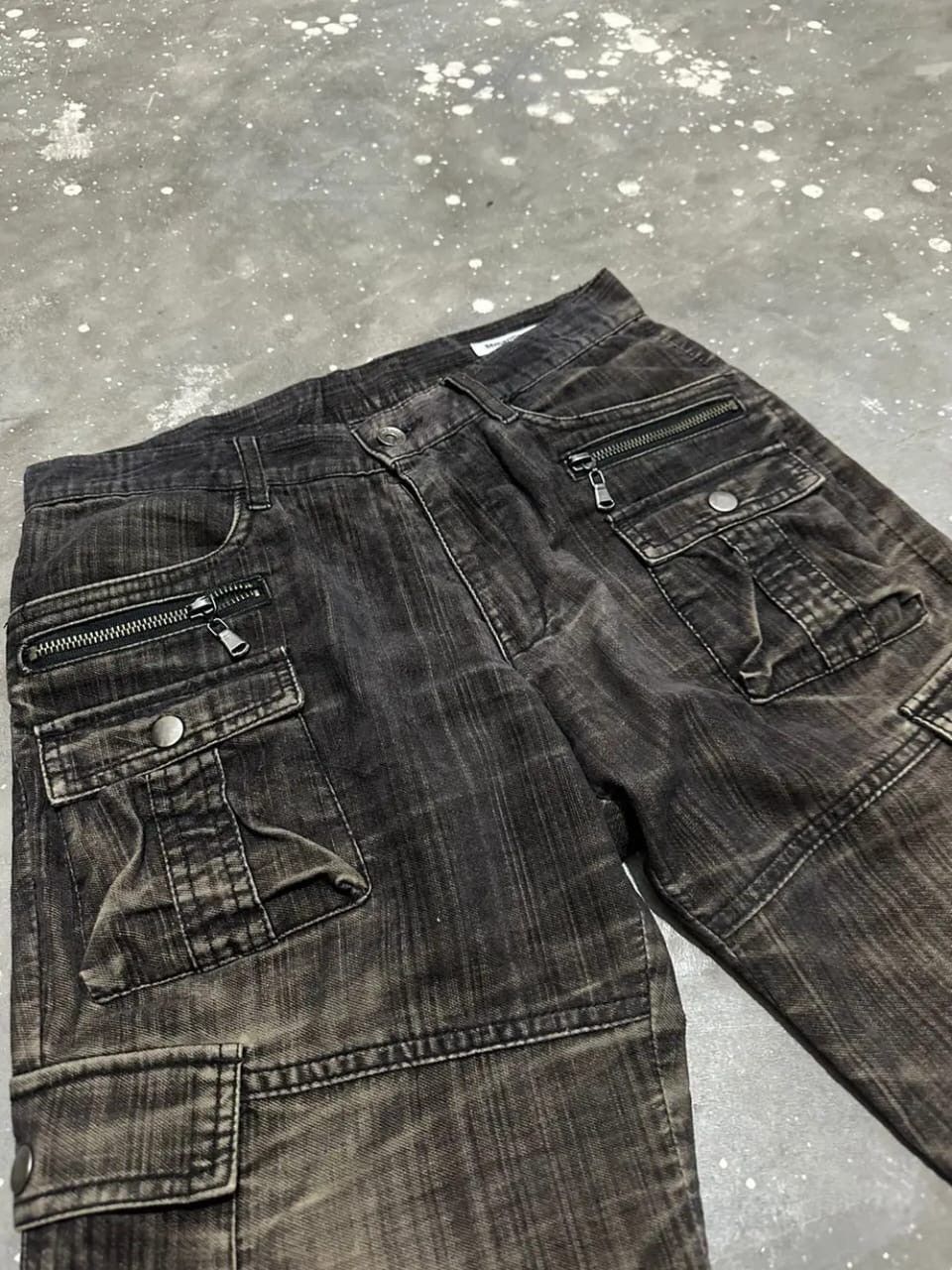 semanticdesign Semantic Design Multipocket Pants Beautiful Mud Colour Size US 29 - 7 Thumbnail