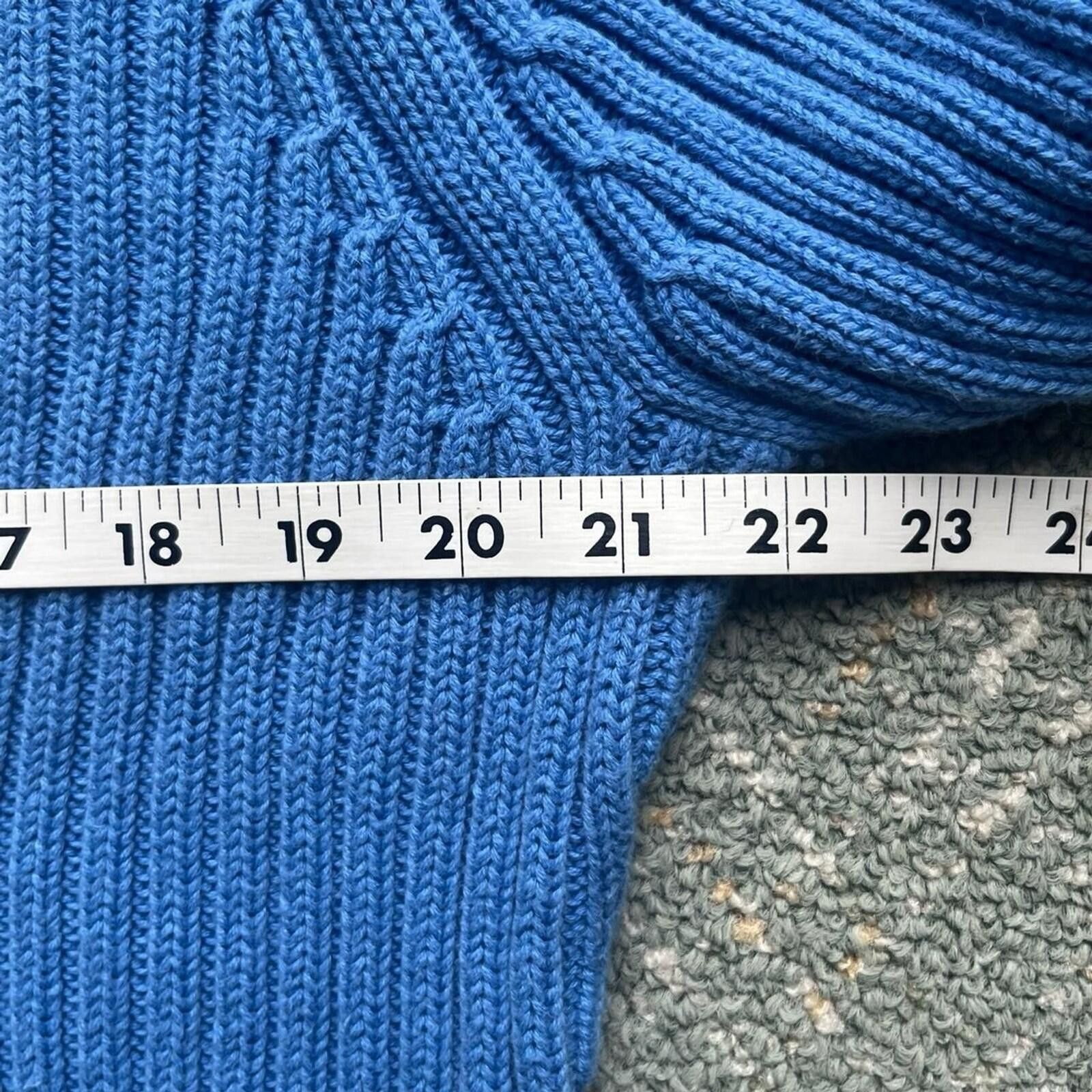 Cherokee Vintage Cherokee Classic Ribbed V-Neck Pullover Sweater Size M / US 6-8 / IT 42-44 - 3 Thumbnail
