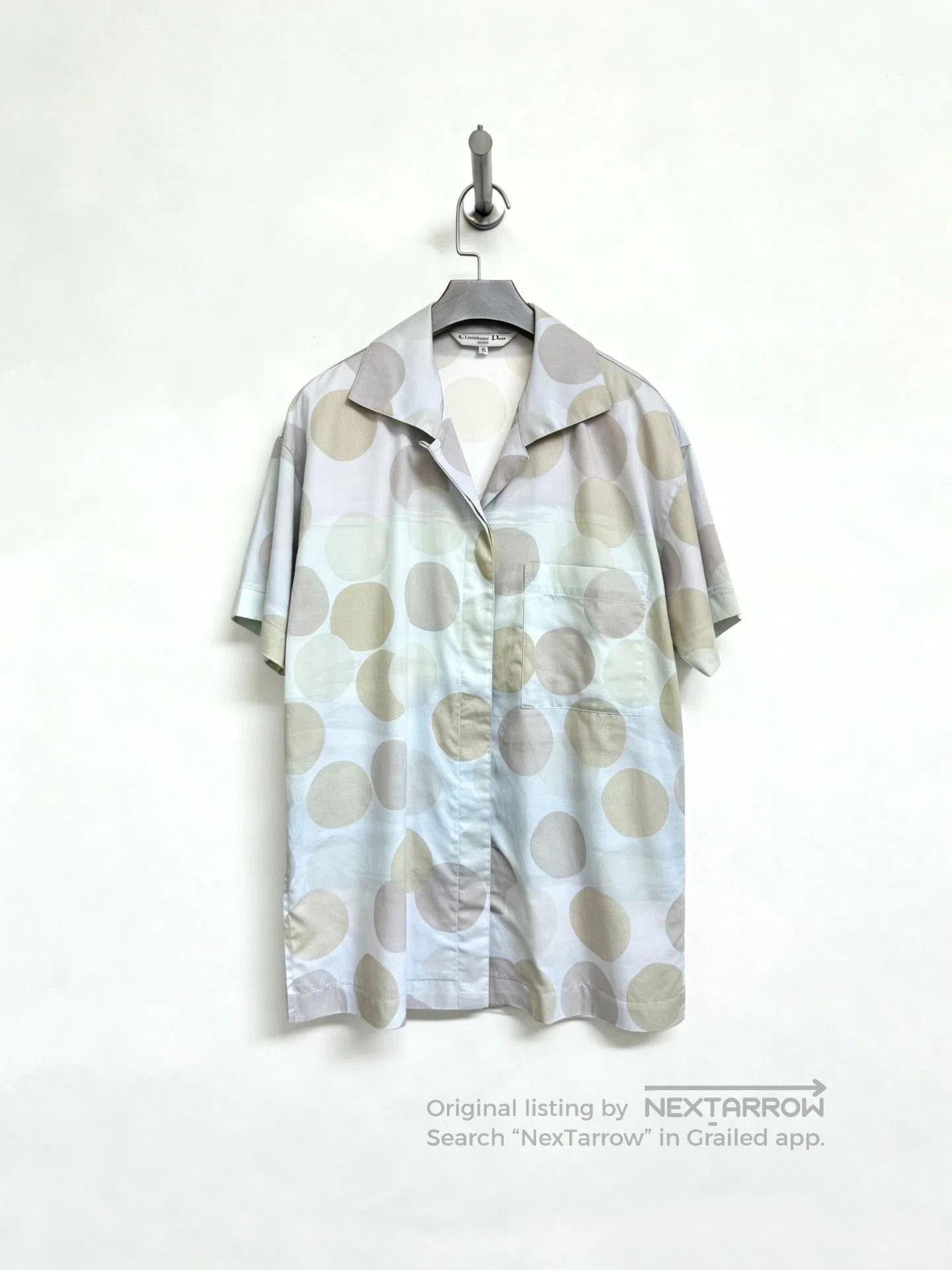 Dior Christian Dior 90's Polka Dot Coat. Size M / US 6-8 / IT 42-44 - 1 Thumbnail