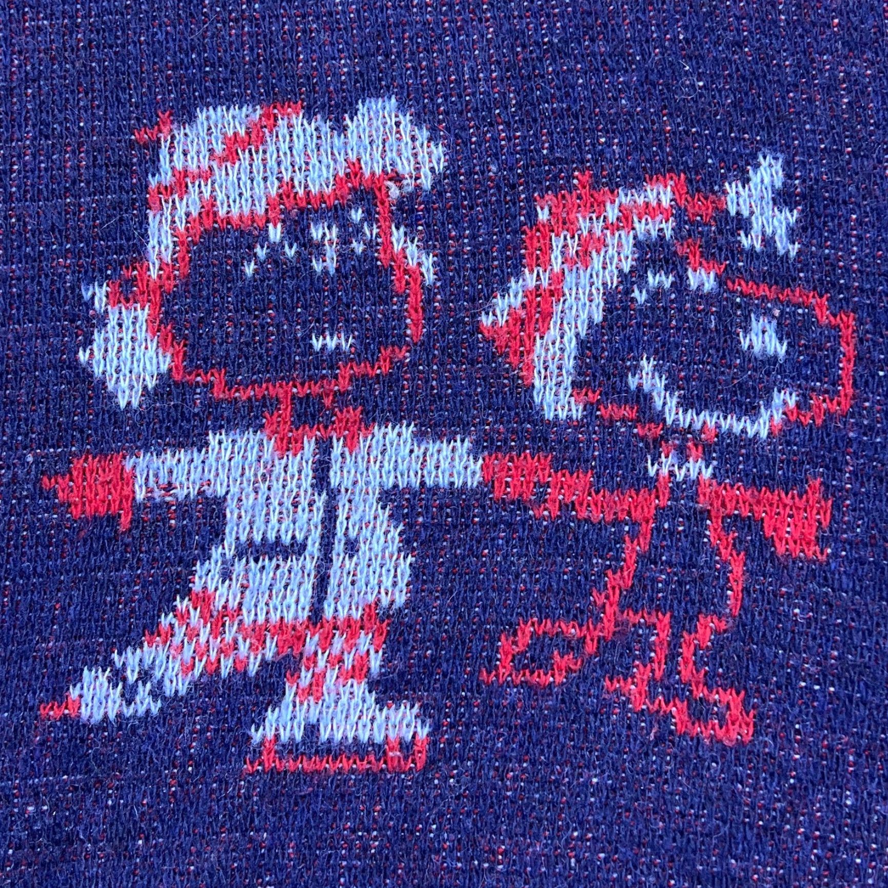 Arrow VTG 70s Arrow Worlds Greatest Snoopy & Lucy Sweater Peanuts M Blue Winter Knit Shirt Mens Size US M / EU 48-50 / 2 - 2 Thumbnail