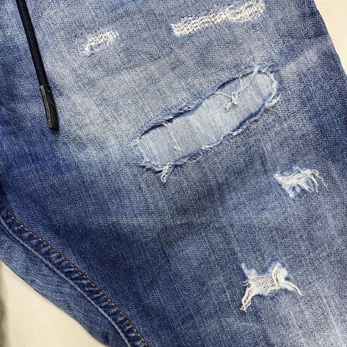 Diesel DIESEL JOGGER PANT DISTRESSED PATCHWORK DESIGN Size US 30 / EU 46 - 12 Thumbnail