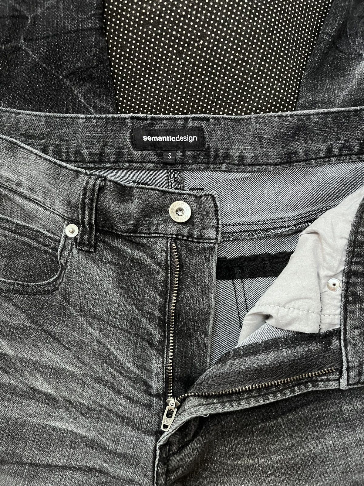 semanticdesign Slim straight strech #C2 Size US 29 - 6 Thumbnail