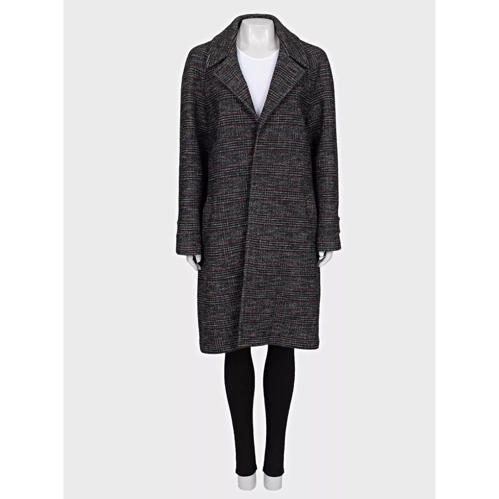 Celine Celine Prince of Wales Check Coat FR40 / L Size L / US 10 / IT 46 - 1 Thumbnail