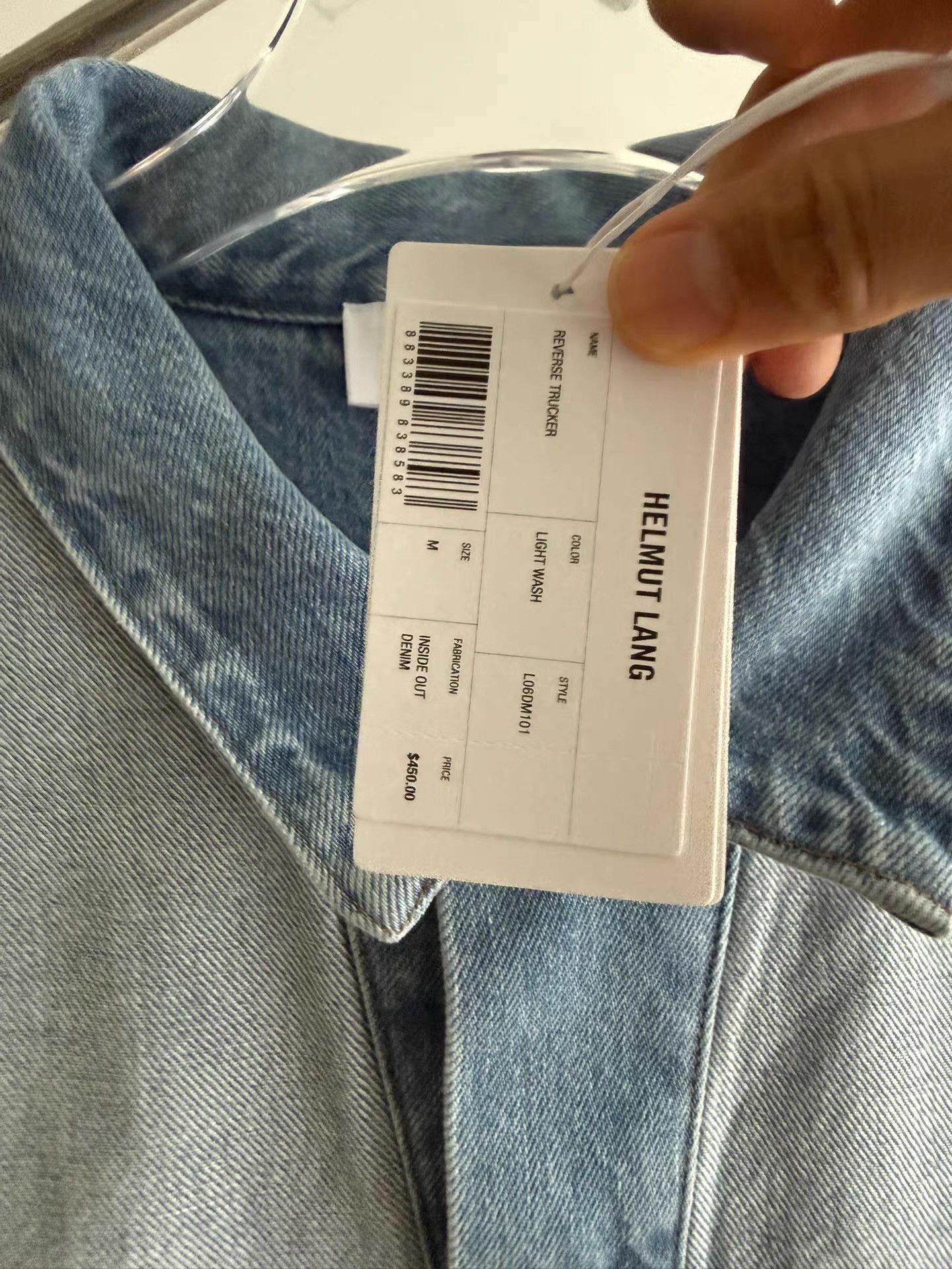 Helmut Lang HELMUT LANG Reversible Denim Jacket Q17 Size US M / EU 48-50 / 2 - 3 Thumbnail