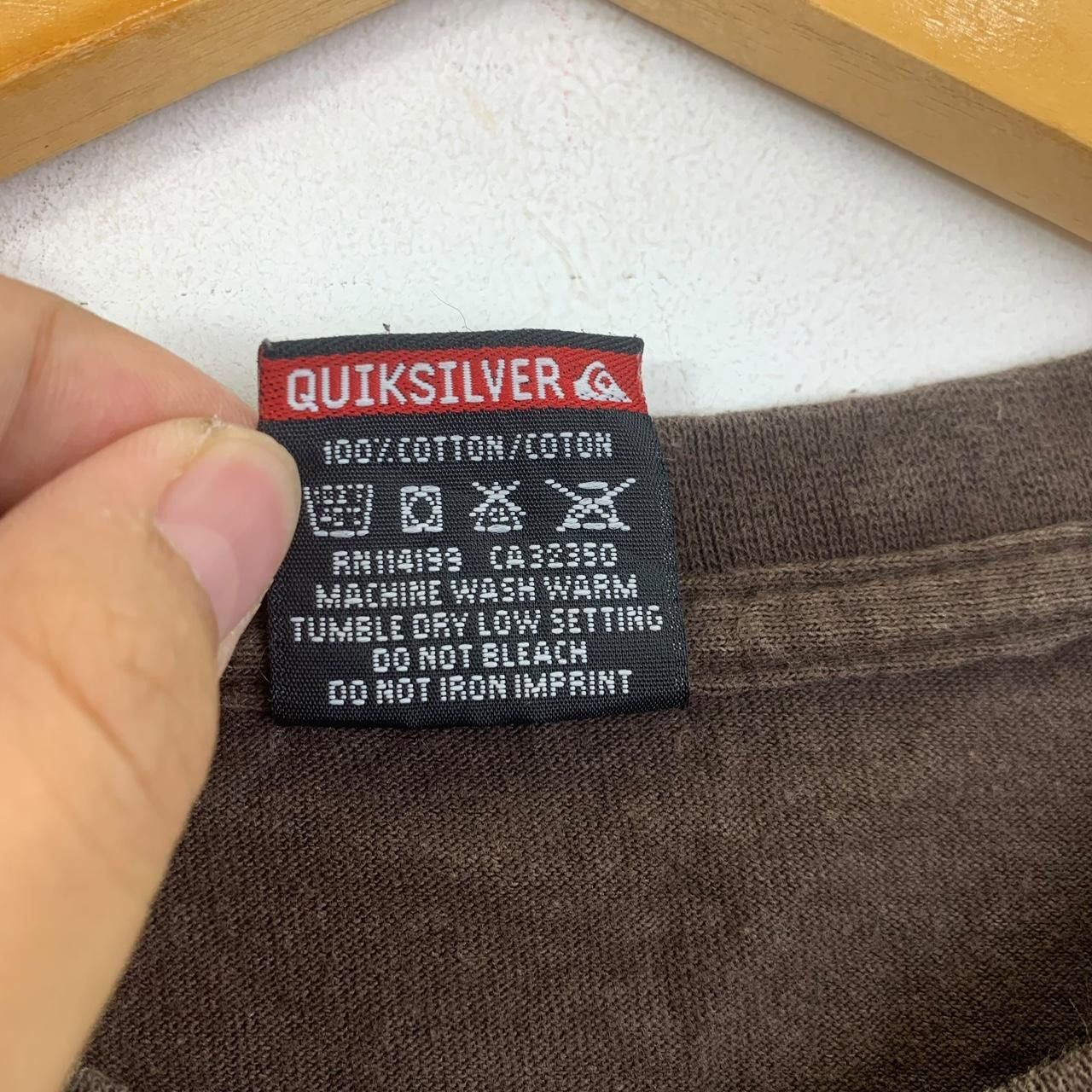 Quiksilver Vintage QUIKSILVER SURF HAWAII Camo Logo Tee Shirt Top Size US L / EU 52-54 / 3 - 6 Thumbnail