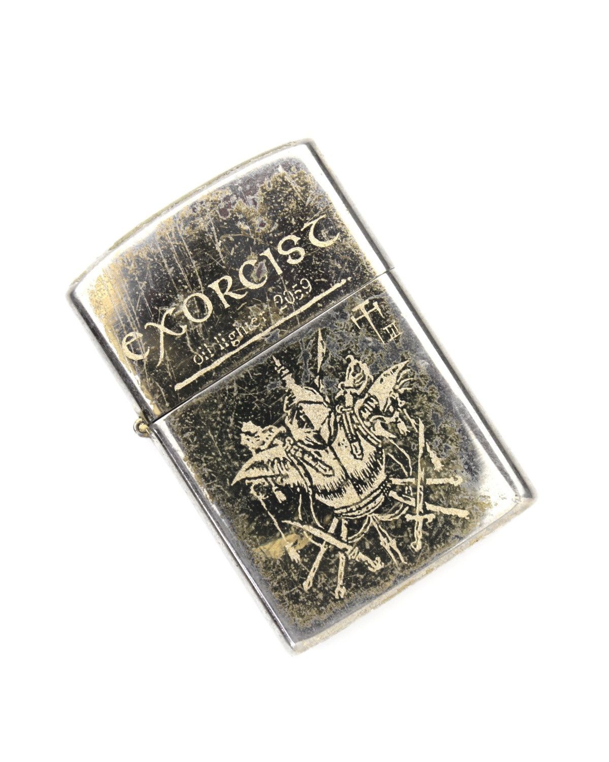 Hysteric Glamour 2000S JAPANESE MADE EXORCIST 2059 PATINA CHROME LIGHTER Size ONE SIZE - 3 Thumbnail