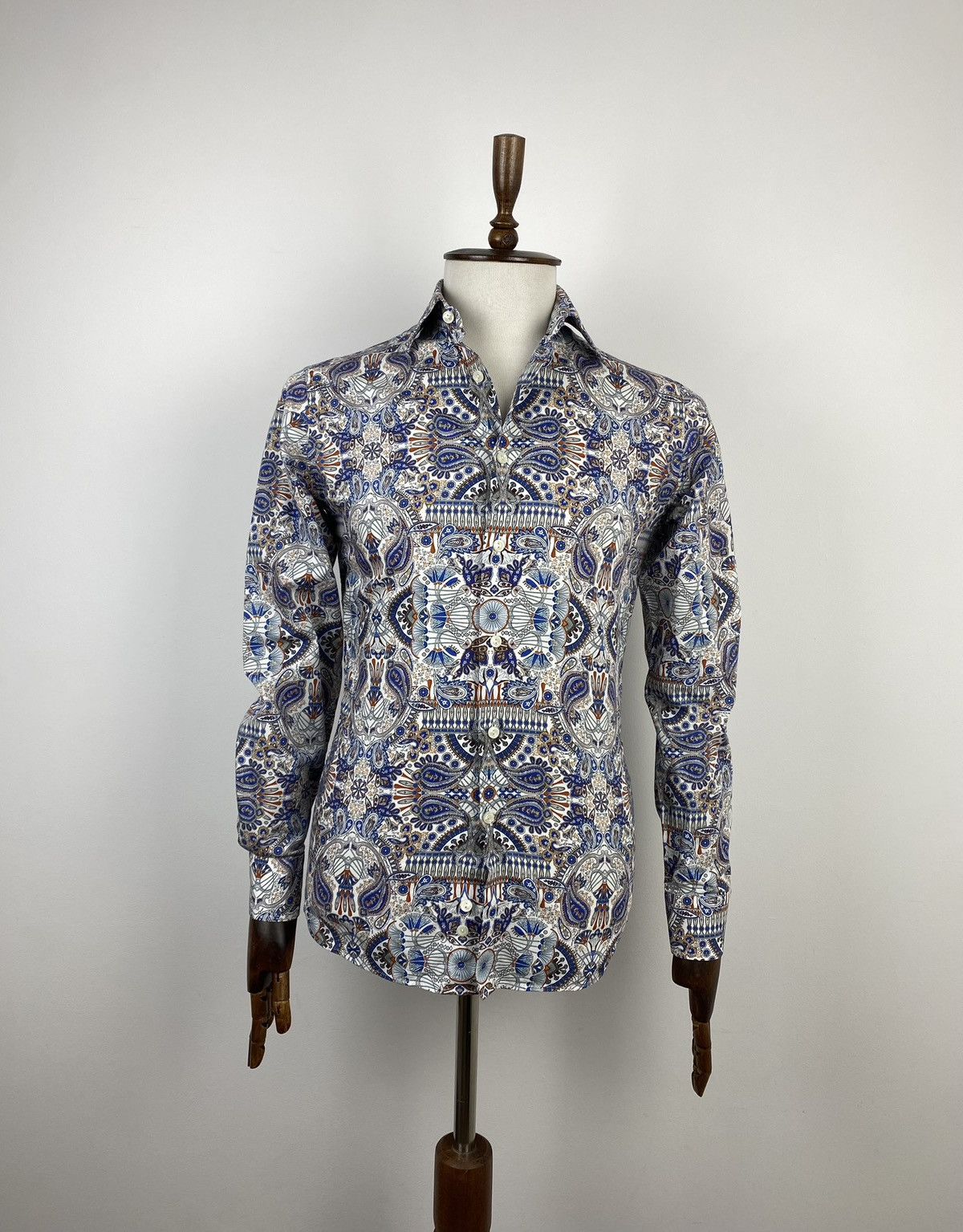 Eton Men’s Eton Multicolor Long Sleeve Shirt size 38/15 Size US M / EU 48-50 / 2 - 1 Thumbnail