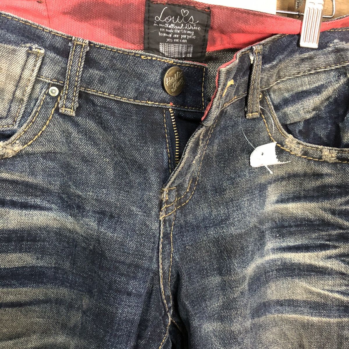 Japanese Brand HotchKiss Blue Denim Jeans Pants #7383 Size 26" / US 2 / IT 38 - 14 Thumbnail