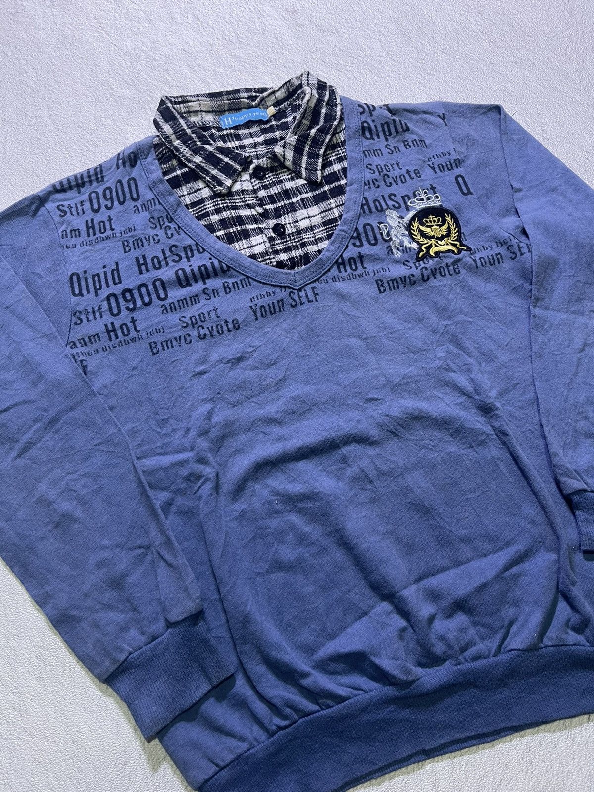 Hysteric Glamour Y2K HAPPY YEAR long sleeve tshirt Size US M / EU 48-50 / 2 - 2 Thumbnail