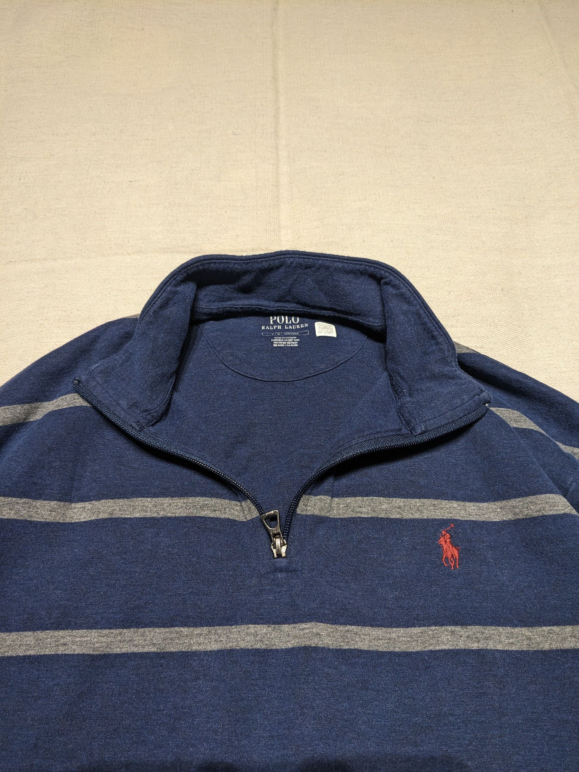 Polo Ralph Lauren Polo quarter zip sweater men's L Size US L / EU 52-54 / 3 - 3 Thumbnail