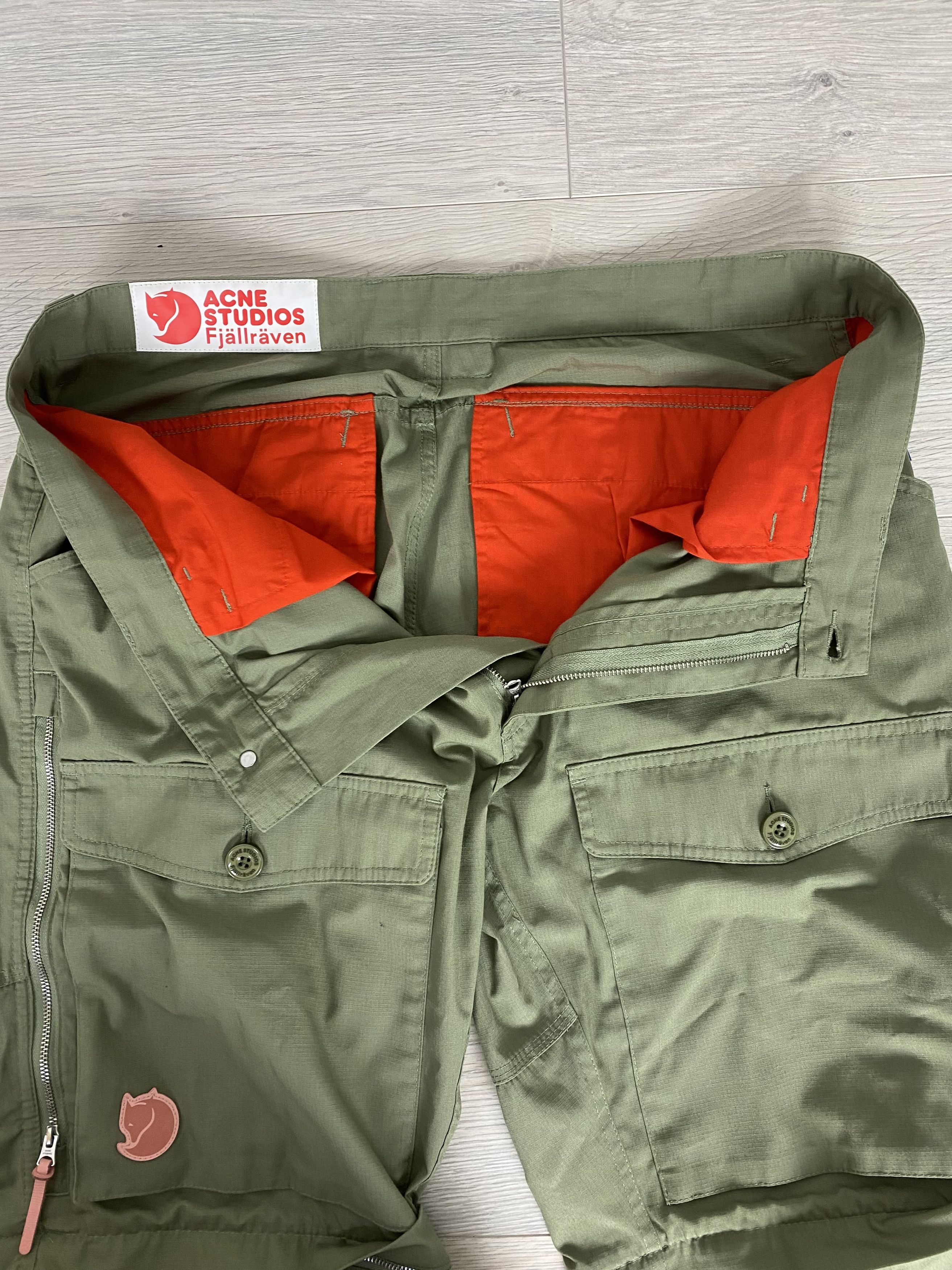 Acne Studios × Fjallraven Fjallraven Acne Studios Gaiter Cargo Pants |  Grailed