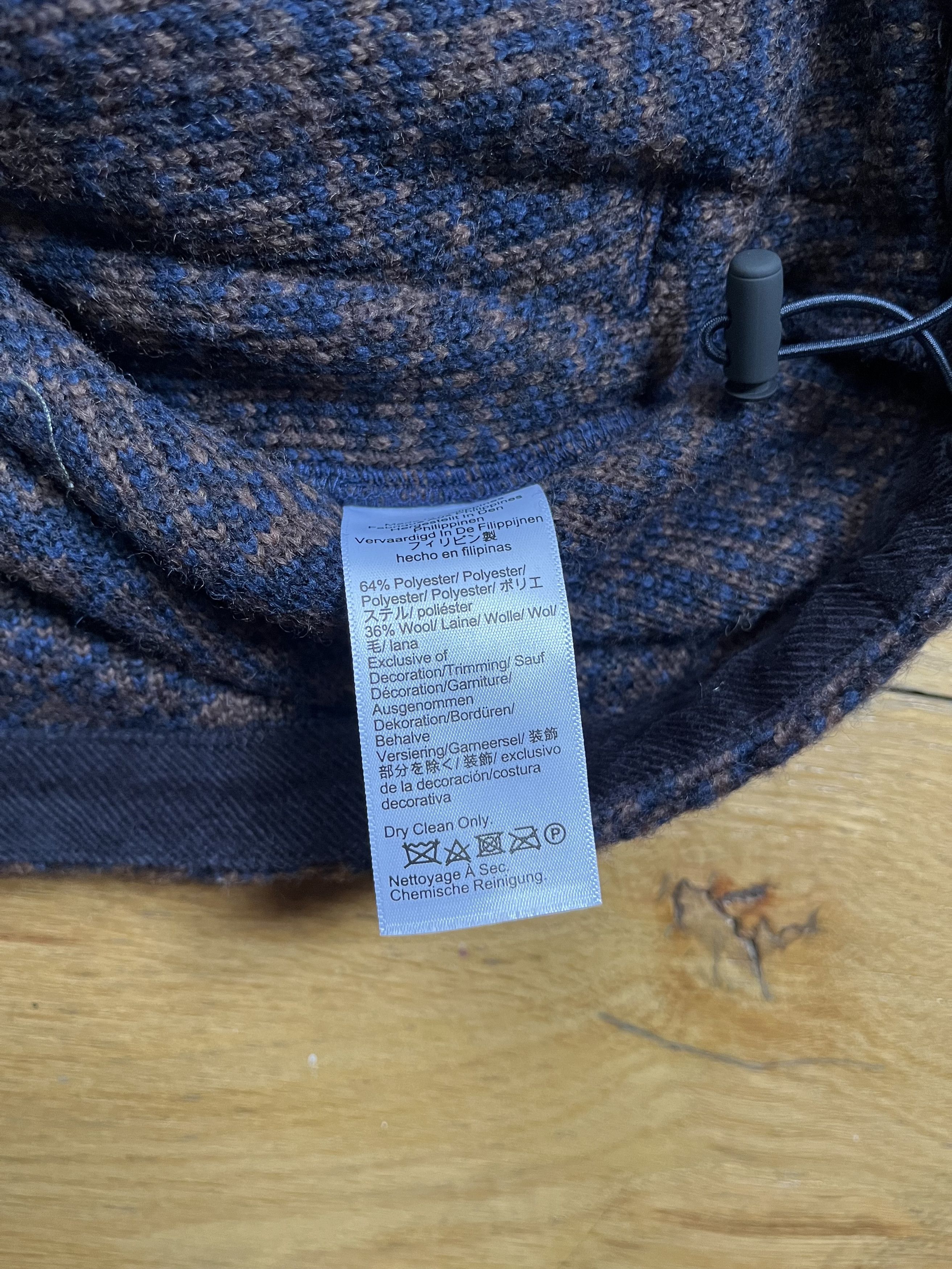 J.Crew Wool-blend sweater fleece snap-collar pullover in pattern Size US M / EU 48-50 / 2 - 3 Thumbnail
