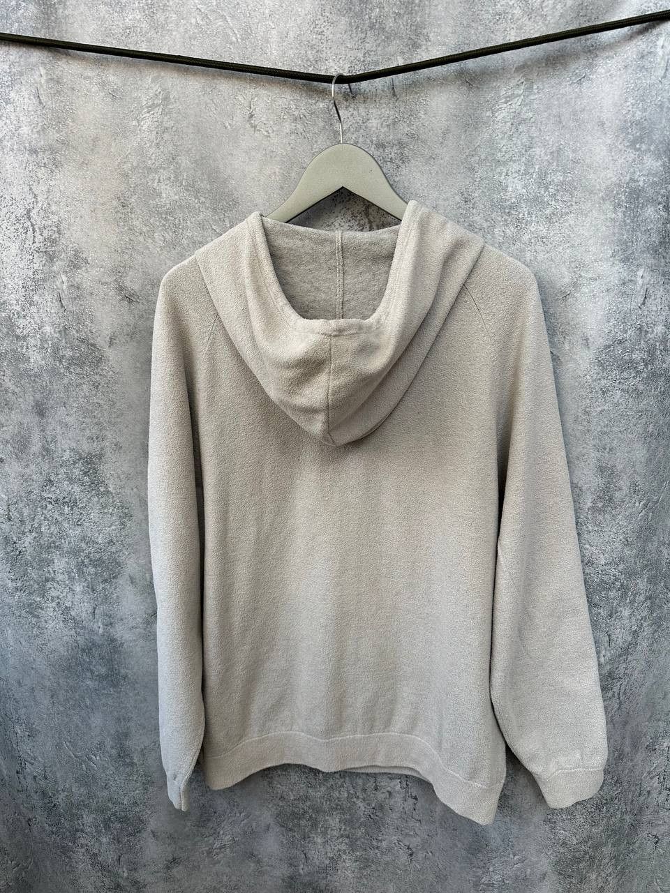 Reiss REISS Mercury Towelling Hoodie Gray With Pocket Size US XL / EU 56 / 4 - 3 Thumbnail