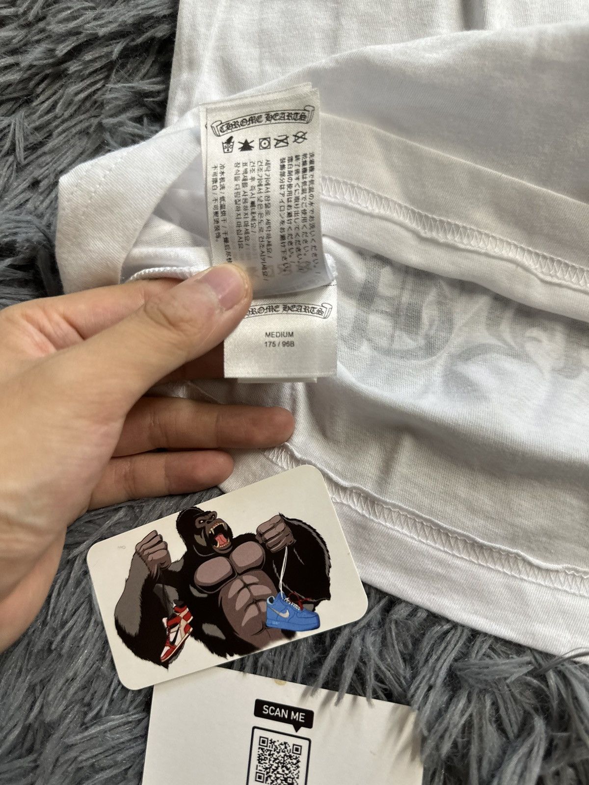Chrome Hearts Chrome Hearts Honolulu Exclusive Horseshoe T-Shirt 'White' Size US M / EU 48-50 / 2 - 7 Thumbnail