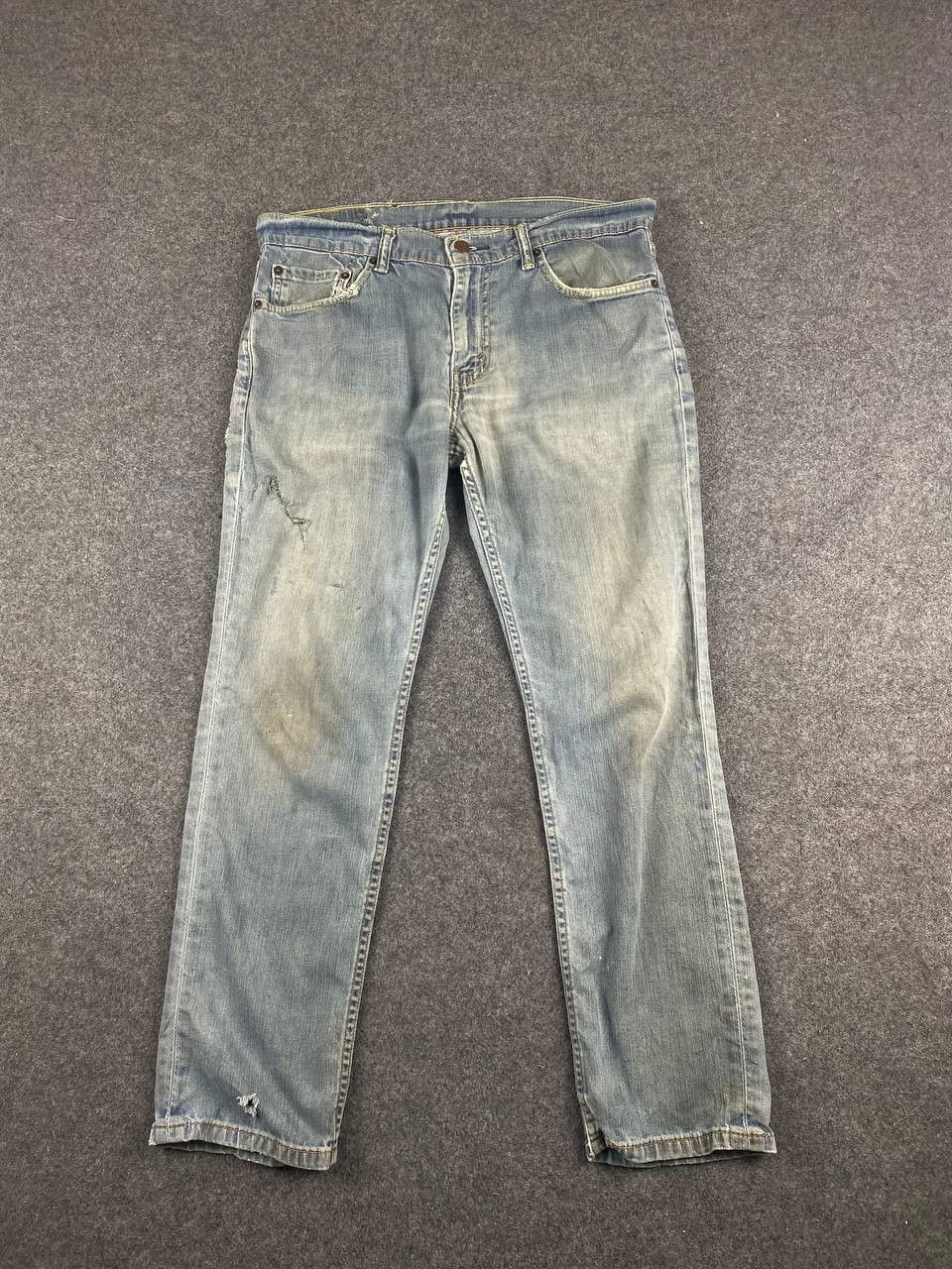 Levi's levis 511 slim distressed denim nice design Size US 36 / EU 52 - 9 Thumbnail
