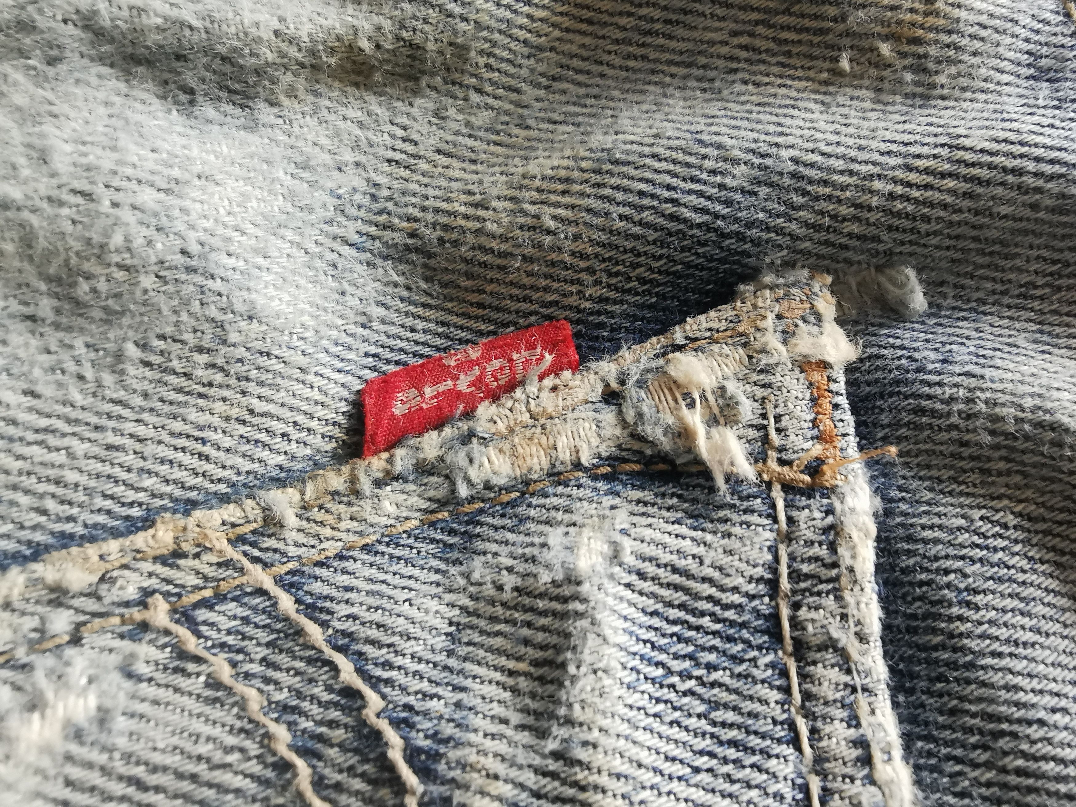 Levi's × Levi's Made & Crafted Levis Sashiko Boro Ripped Distressed Ori Not Custom Size US 34 / EU 50 - 8 Thumbnail
