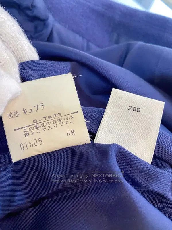 Burberry Burberry Winter Dark Blue Wool Women's Coat. Size M / US 6-8 / IT 42-44 - 6 Thumbnail