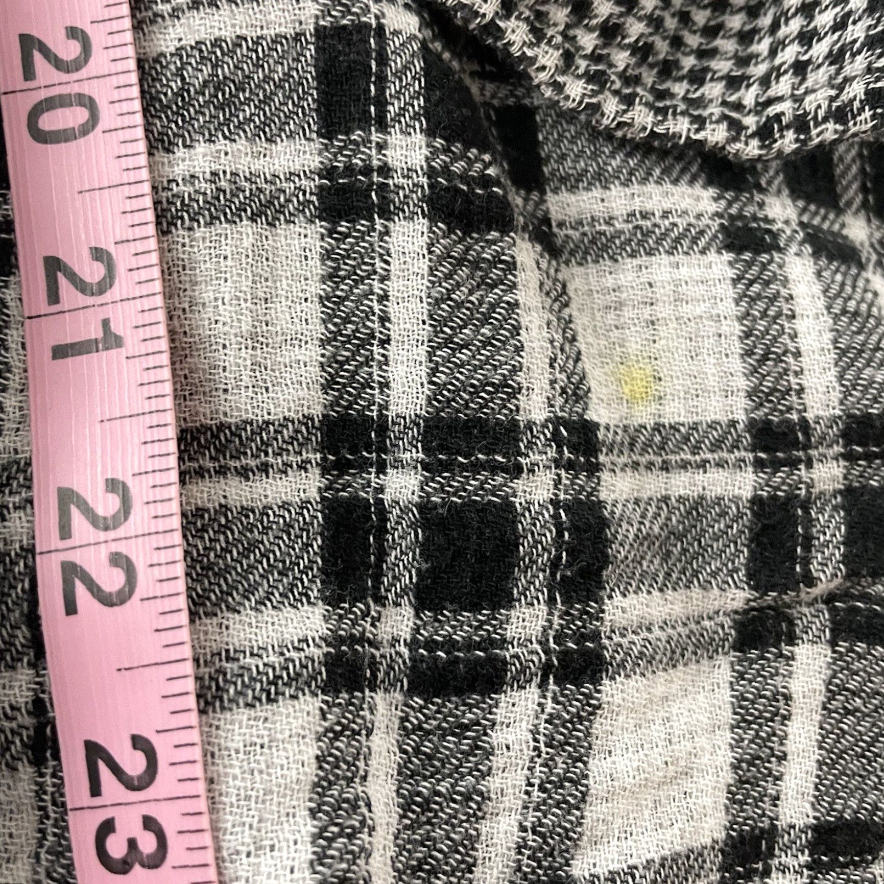 Madewell Madewell Plaid Flannel Button-Up Shirt Women XS Black White Multicolor Long Sleeve Adults Womens Size XS / US 0-2 / IT 36-38 - 5 Thumbnail